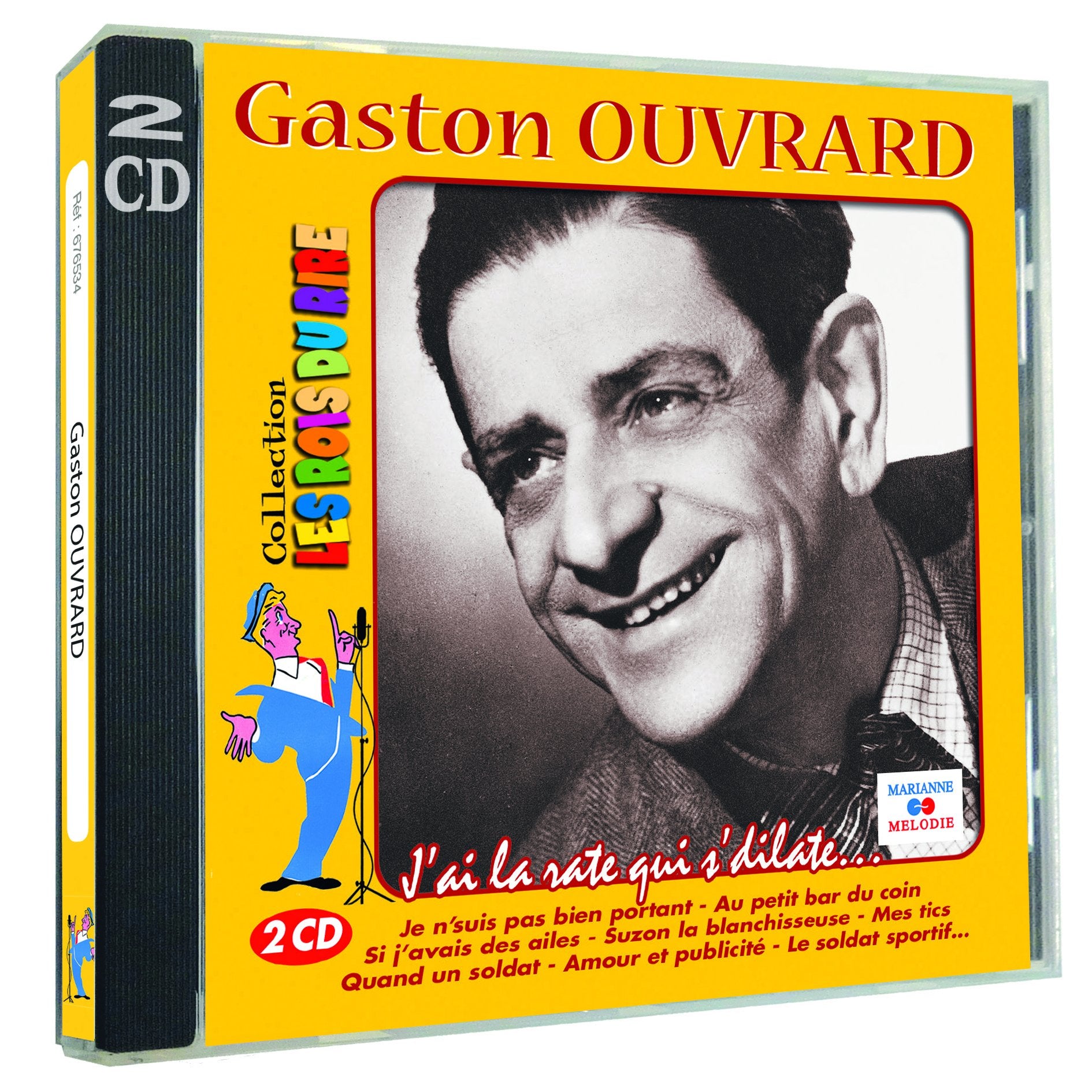 Gaston Ouvrard, J'Ai la Rate Qui s'dilate cd