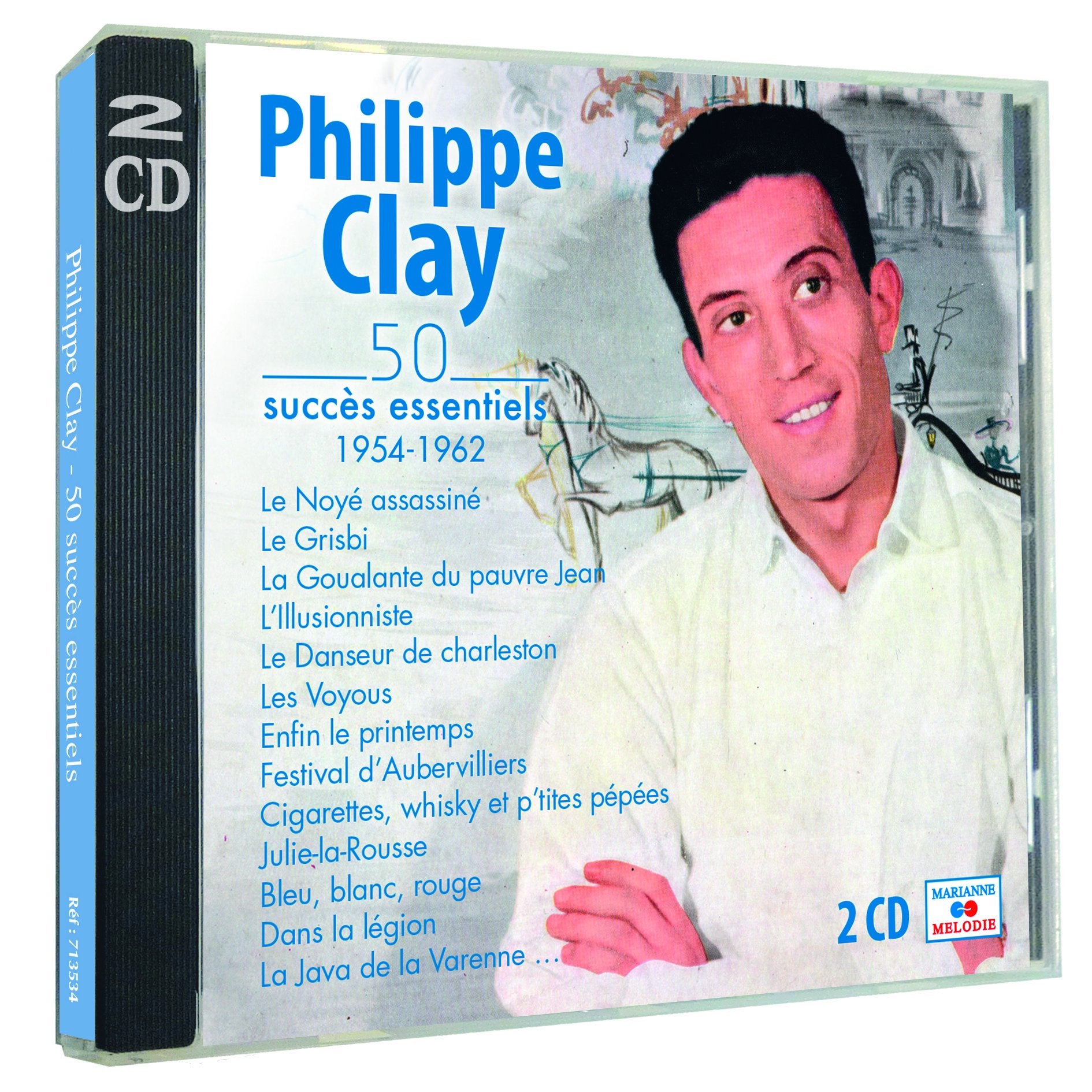 Philippe Clay : 50 succès Essentiels 1954-1962 cd