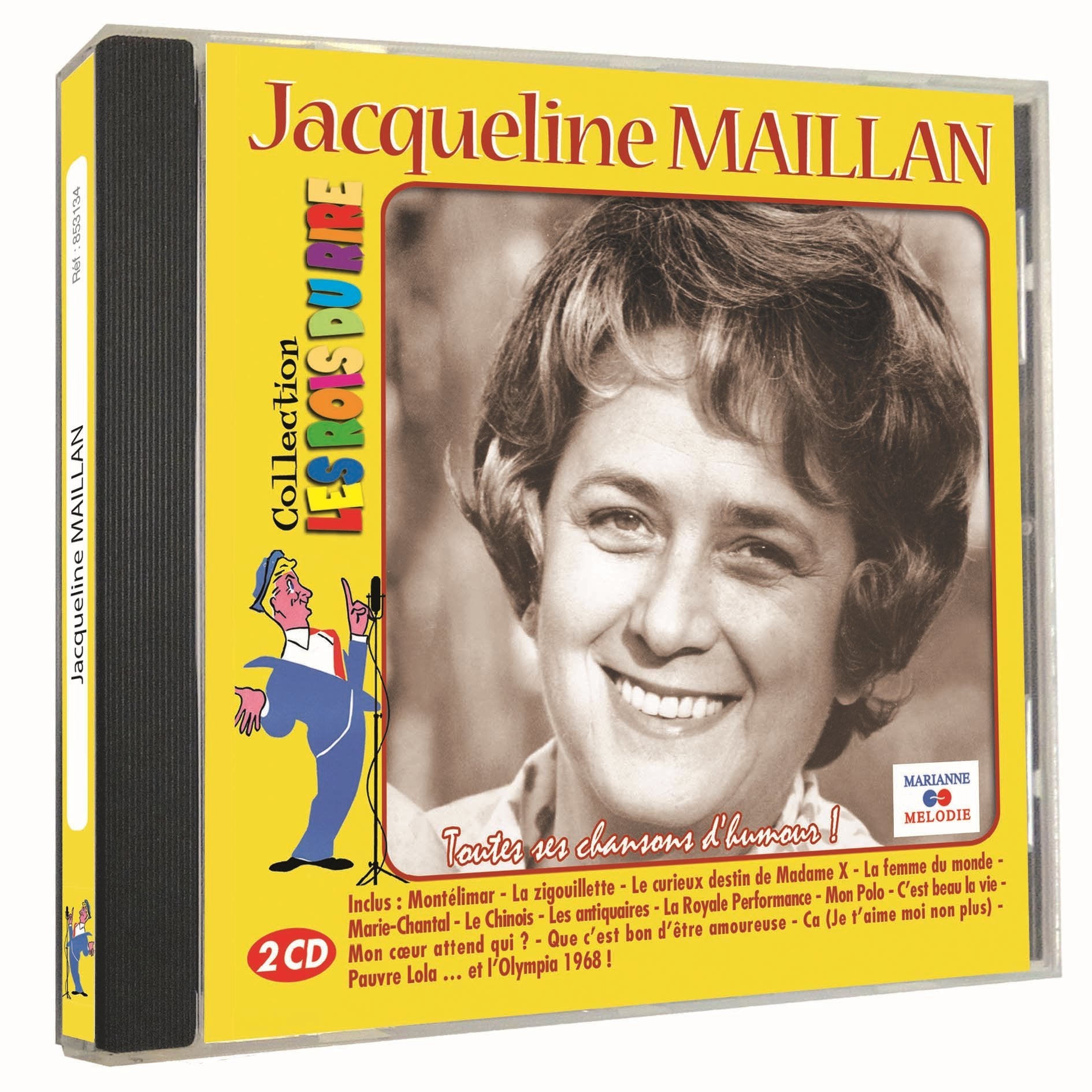 Jacqueline Maillan, Collection Les Rois du Rire cd