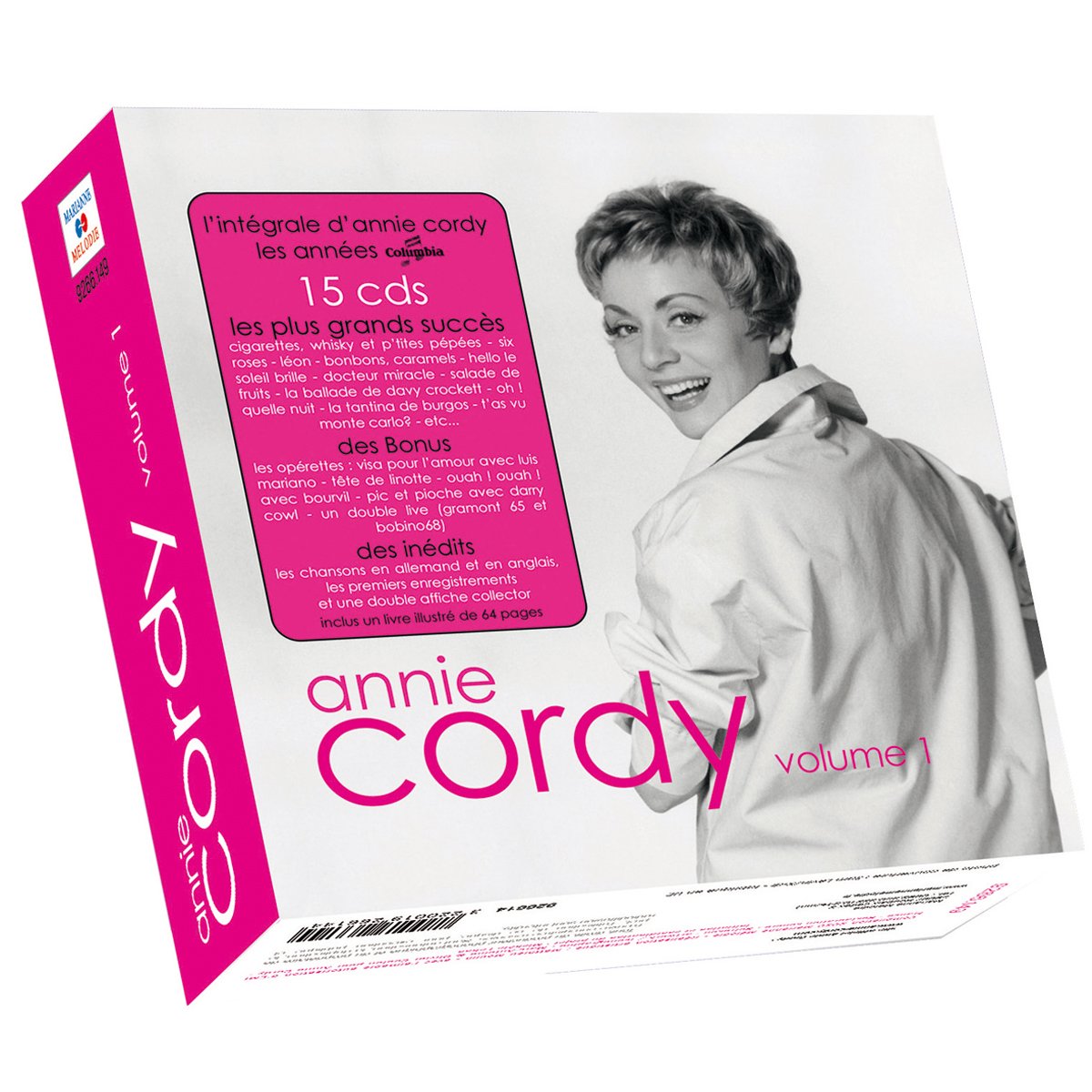 Annie cordy l'integrale annie cordy : les annees columbia-pathe (1952 - 1969) vol. 1 Pop