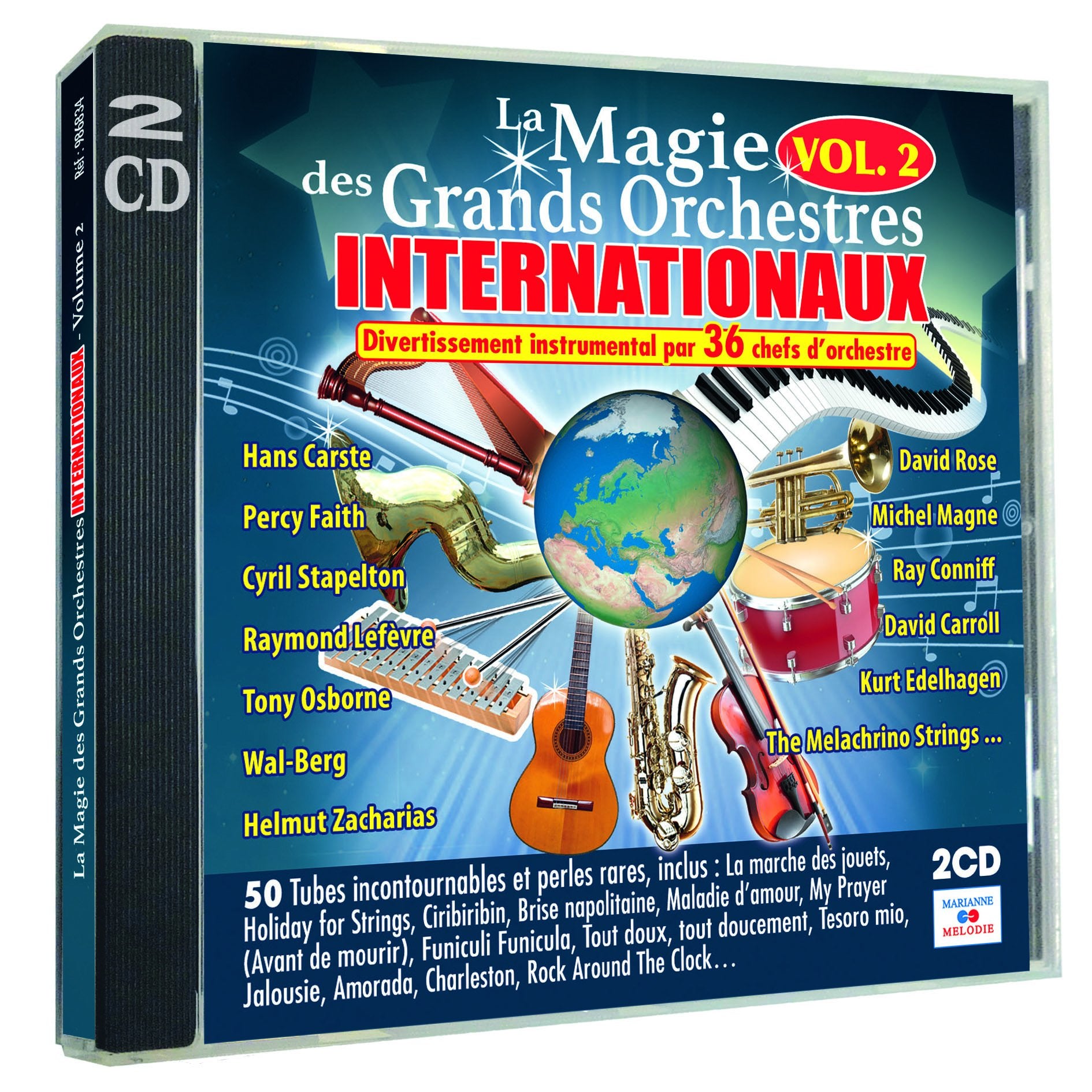 La Magie des Grands orchestres internationaux Vol. 2 cd