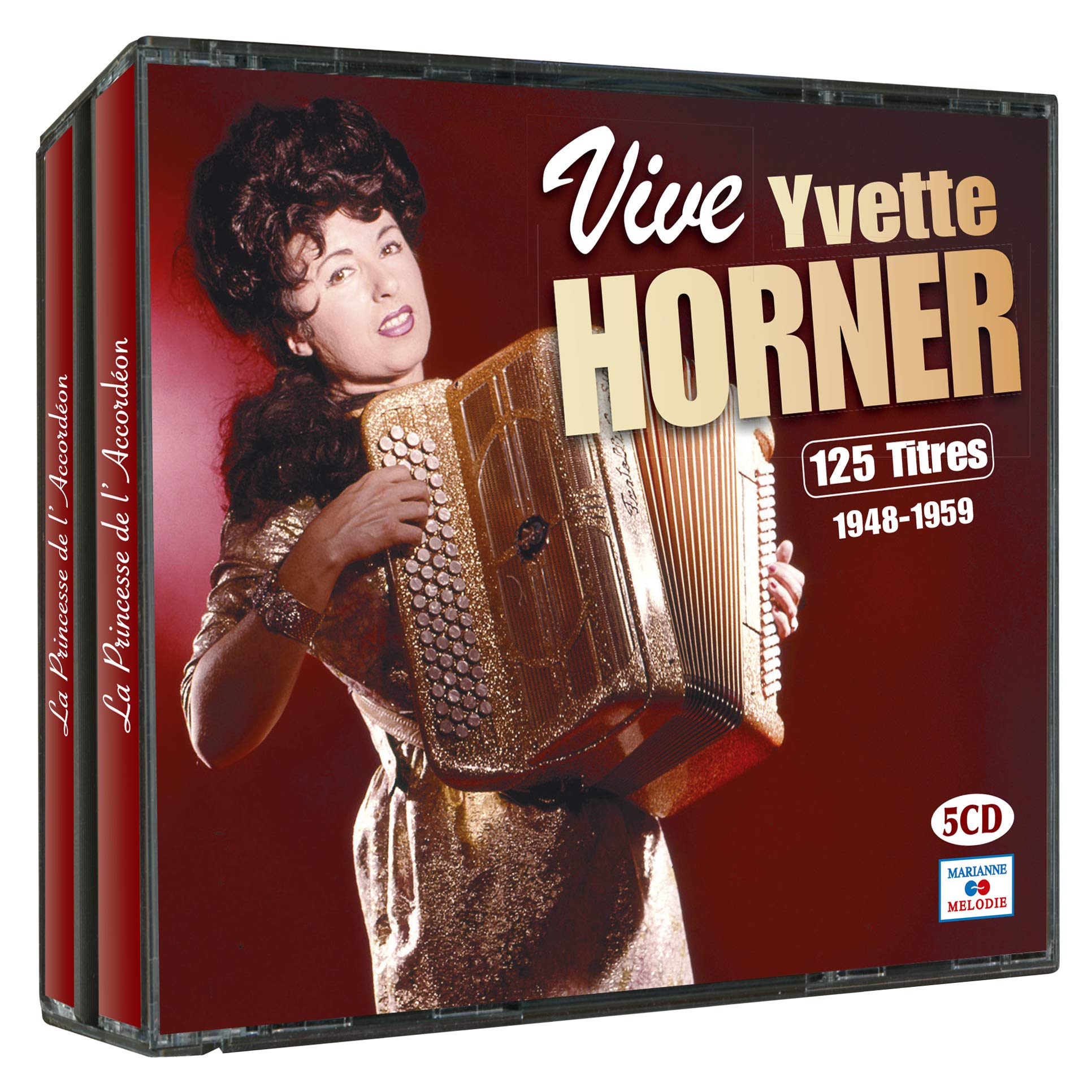 Vive Yvette Horner 125 titres 1948-1959 cd