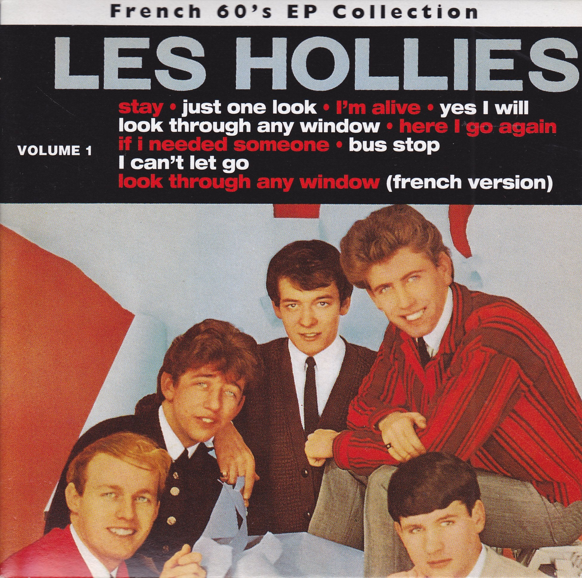 French 60's EP Colection: The Hollies Vol.1 (1996) France Import Music