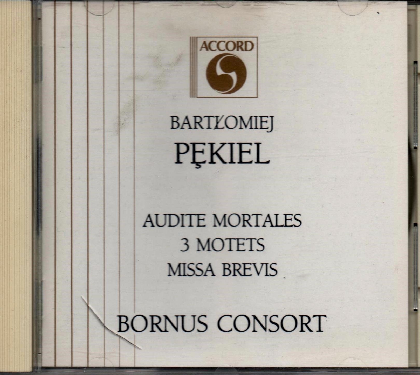 Audite Mortales, 3 Motets, Missa Brevis Classical