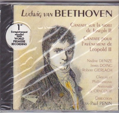 Cantate Sur La Mort De Joseph Ii, Cantate Pour L'Avenement De Leopold Ii cd