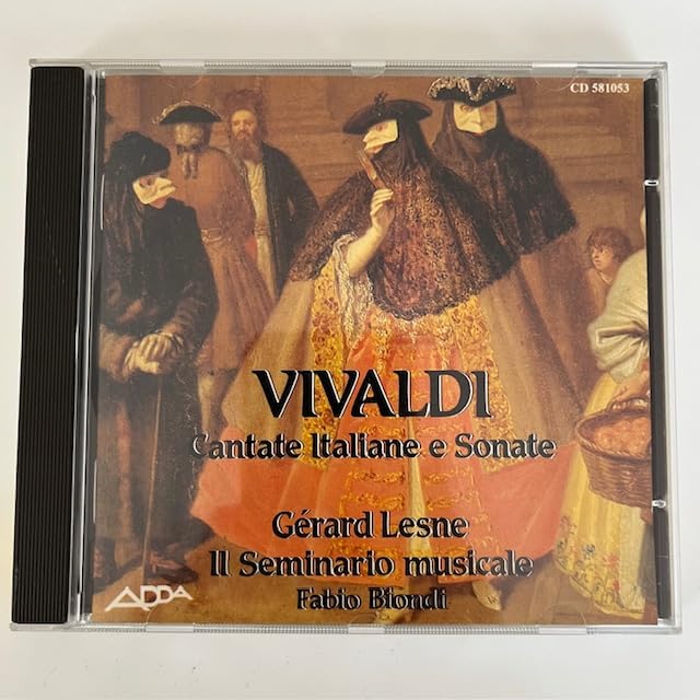 Vivaldi - Cantate Italiane e Sonata / Lesne · Biondi · Minkowski · Monteilhet · Il Seminario musicale Classical