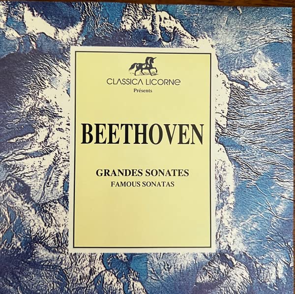 BEETHOVEN : Grandes Sonates / famous sonatas cd