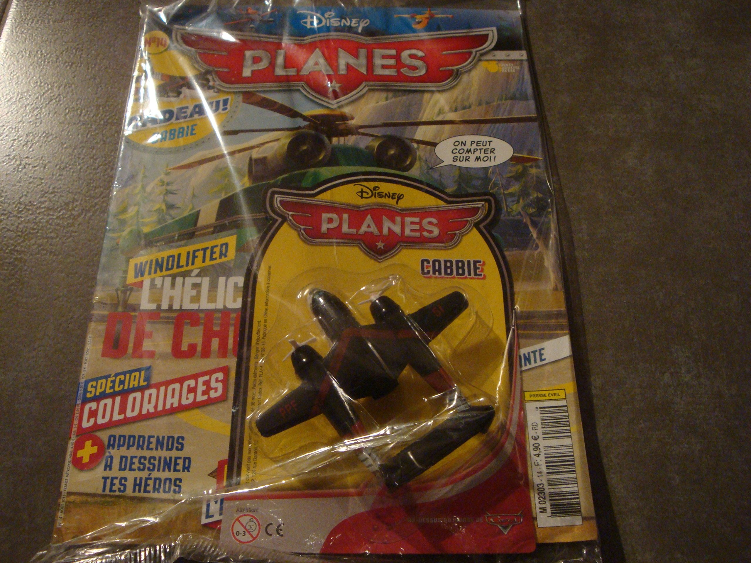 PLANES MAG N°14 !! "WINDLIFTER : L’HÉLICO DE CHOC !" + EN CADEAU "CABBIE" book