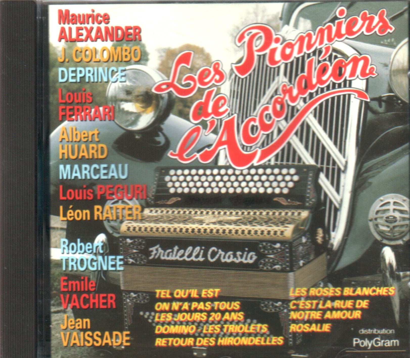 Les Pionniers De L'Accordeon cd