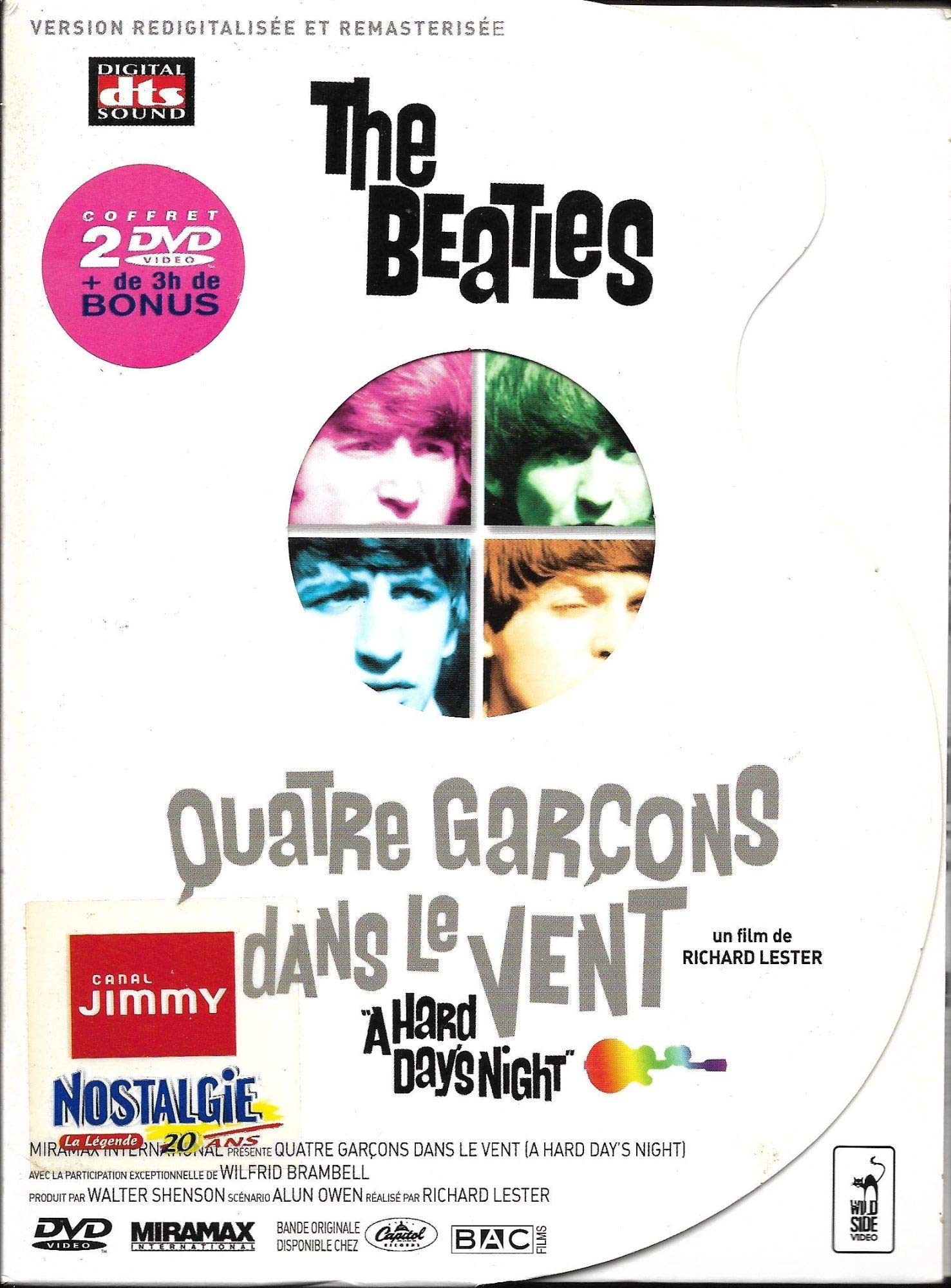 The Beatles, 4 garçons dans le vent - Édition Remasterisée 2 DVD Films