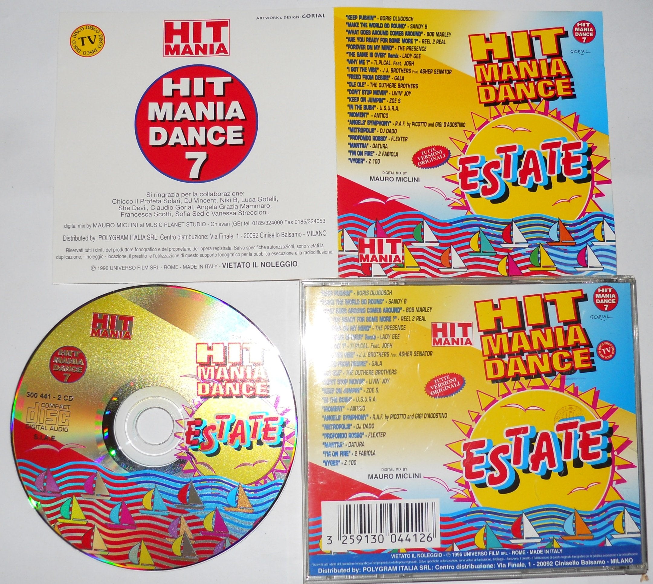 Hit Mania Dance 7 Estate Mixed by Mauro Miclini Music