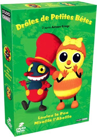 Drôles de petites bêtes : Loulou le pou / Mireillle l'abeille - Coffret 2 DVD Movies