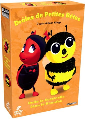 Drôles de petites bêtes : Belle la coccinelle / Léon le bourdon - Coffret 2 DVD Films
