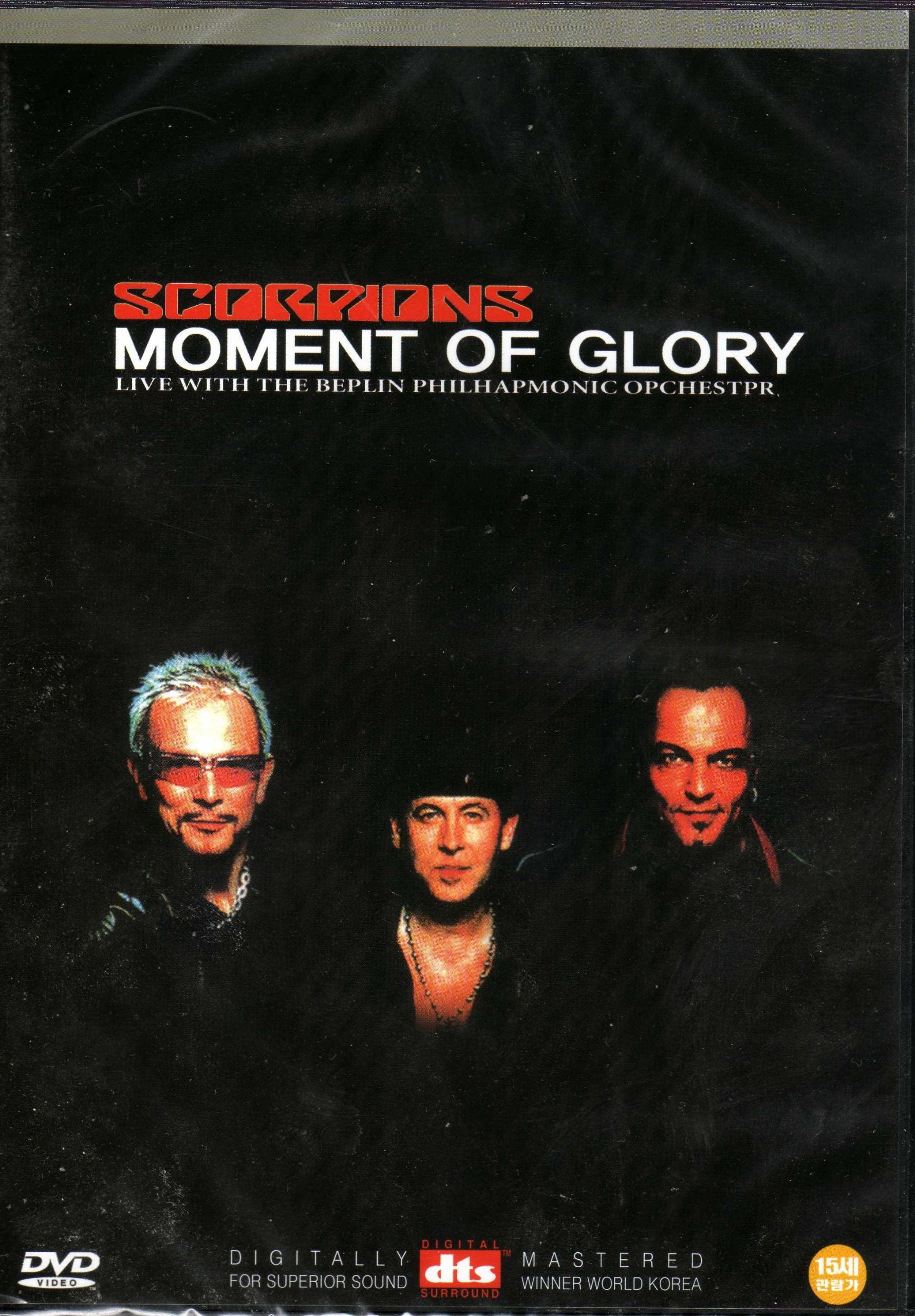 Scorpions : Moment of Glory (Live with the Berlin Philharmonic Orchestra) dvd