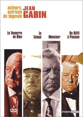 Coffret Jean Gabin 4 DVD - Vol. 3 : Le Tonnerre de dieu / Le Tatoué / Monsieur / Du rififi à Paname Movies