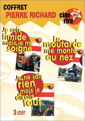 Coffret Pierre Richard 3 DVD : Je suis timide mais je me soigne / La moutarde me monte au nez / Je sais rien mais je dirai tout Movies