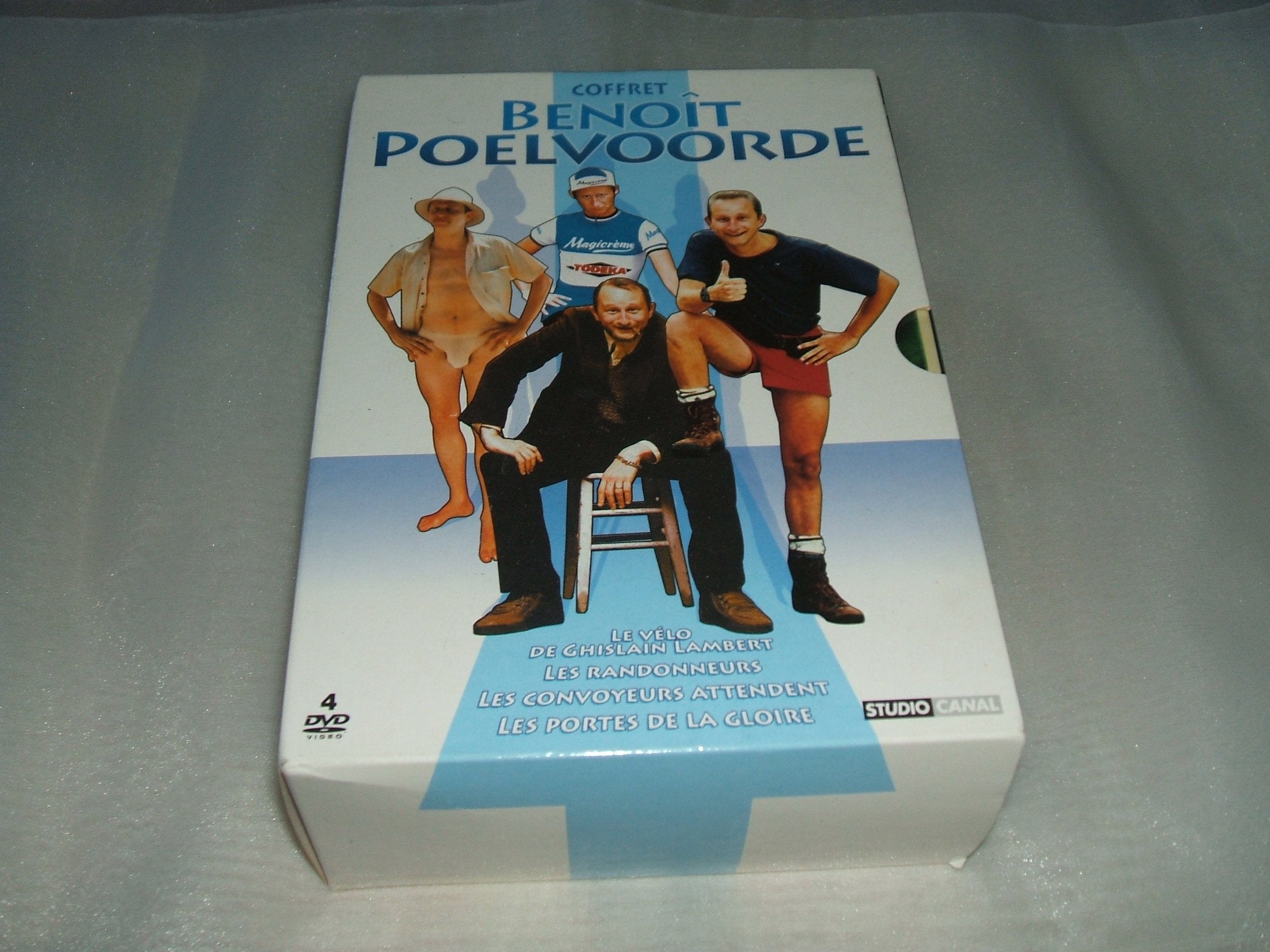 Coffret Benoit Poelvoorde : Les randonneurs / Le vélo de Ghislain Lambert / Les convoyeurs attendent / Les portes de la gloire Movies