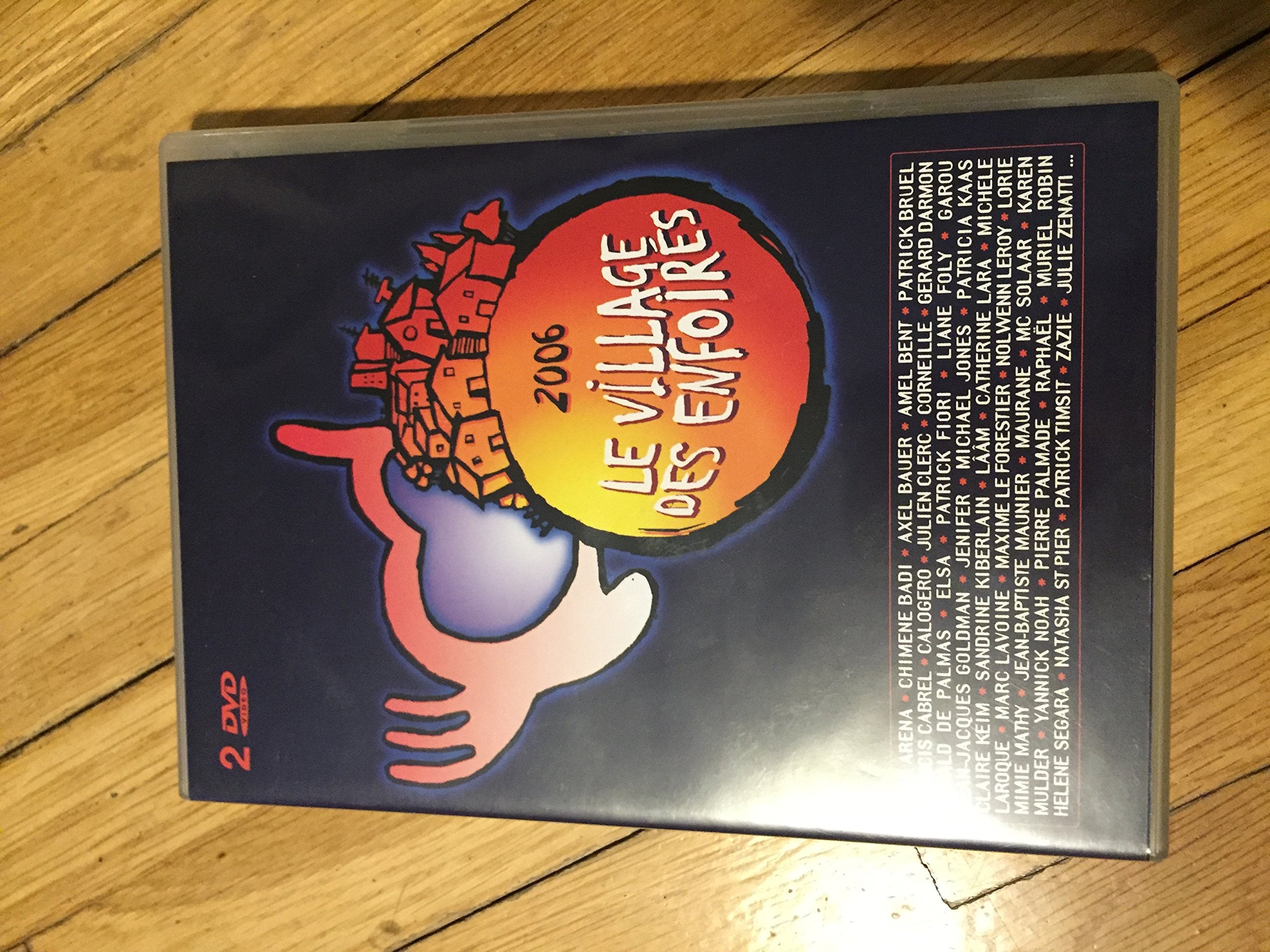 Les Enfoirés 2006 : Le village des Enfoirés - Coffret 2 DVD Films