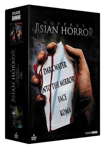 Coffret Asian Horror 4 DVD : Into the mirror / Koma / Face / Dark Water Films