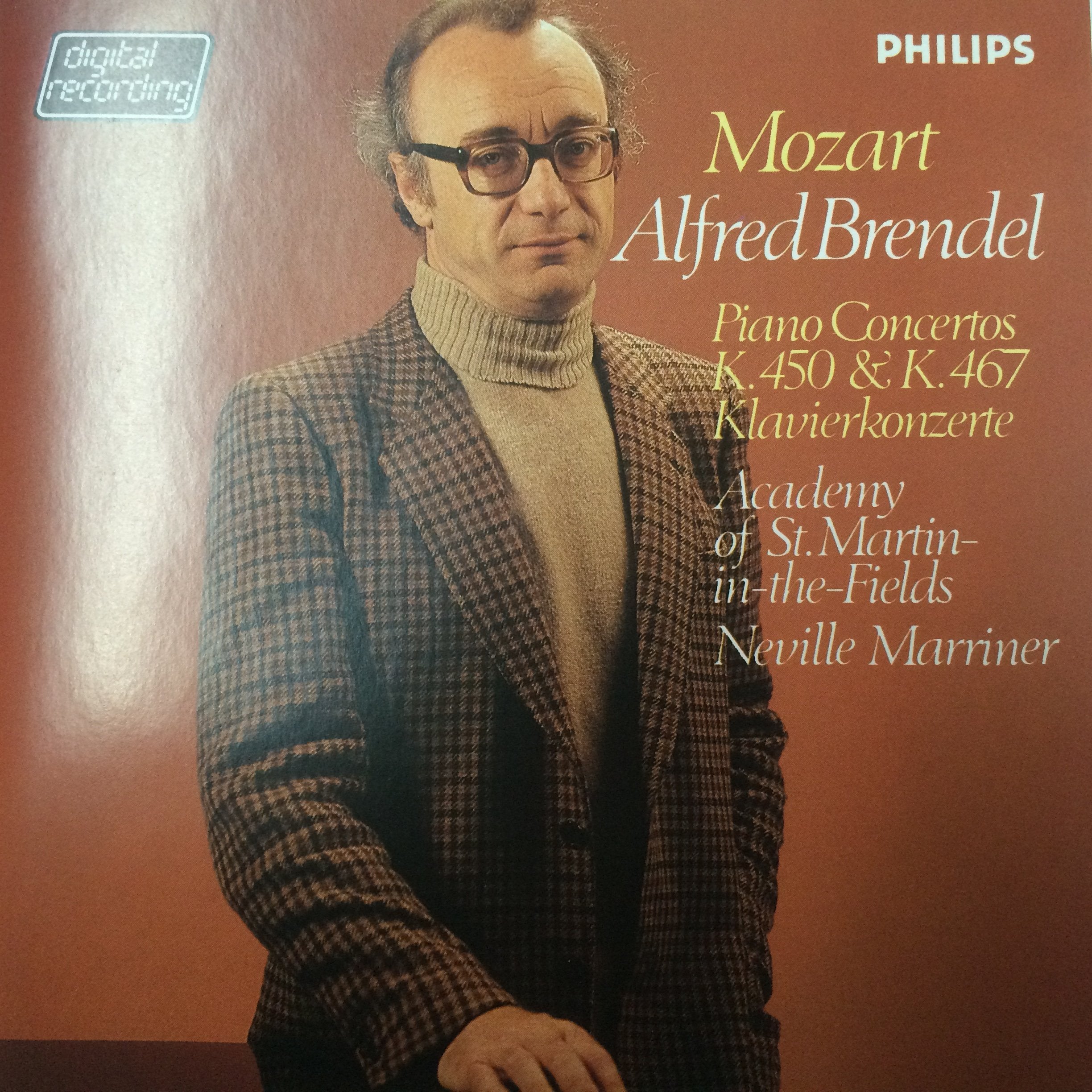 Mozart - Piano Concertos K. 450 & K467 / A. Brendel Music