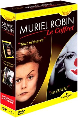 Coffret Muriel Robin 2 DVD : A l'Olympia, tout m'énerve / Au Zénith, toute seule comme une grande Films