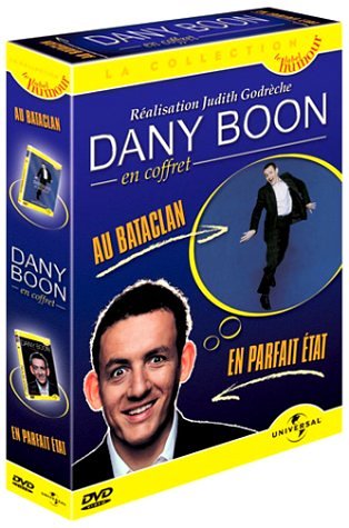 Coffret Dany Boon 2 DVD : Au Bataclan / En parfait état, au Casino de Paris Films