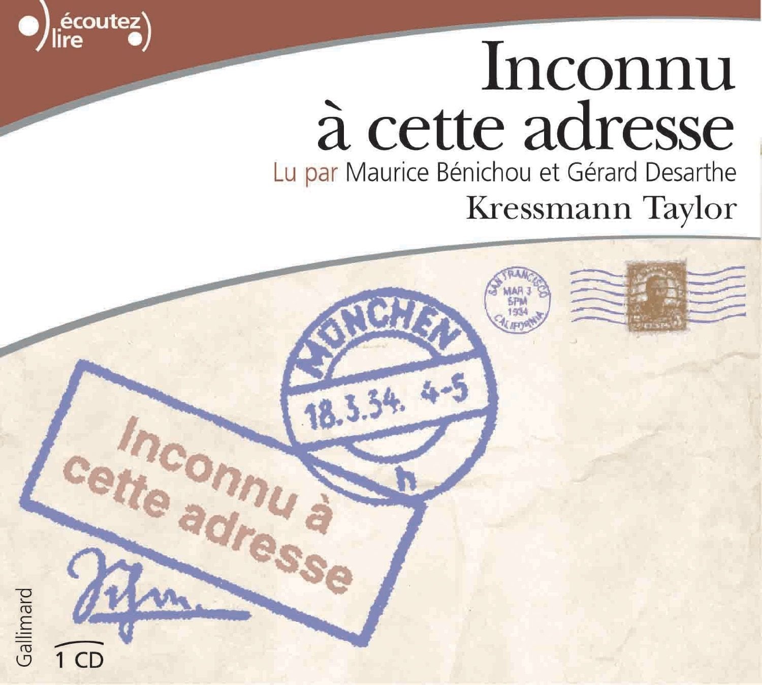 Inconnu à cette adresse (CD audio) Books