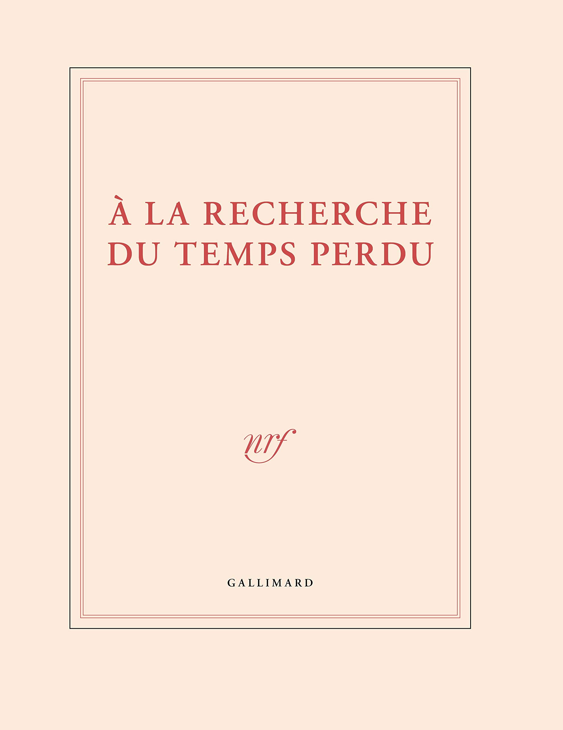 Grand carnet de dessin «À la recherche du temps perdu» (papeterie) book