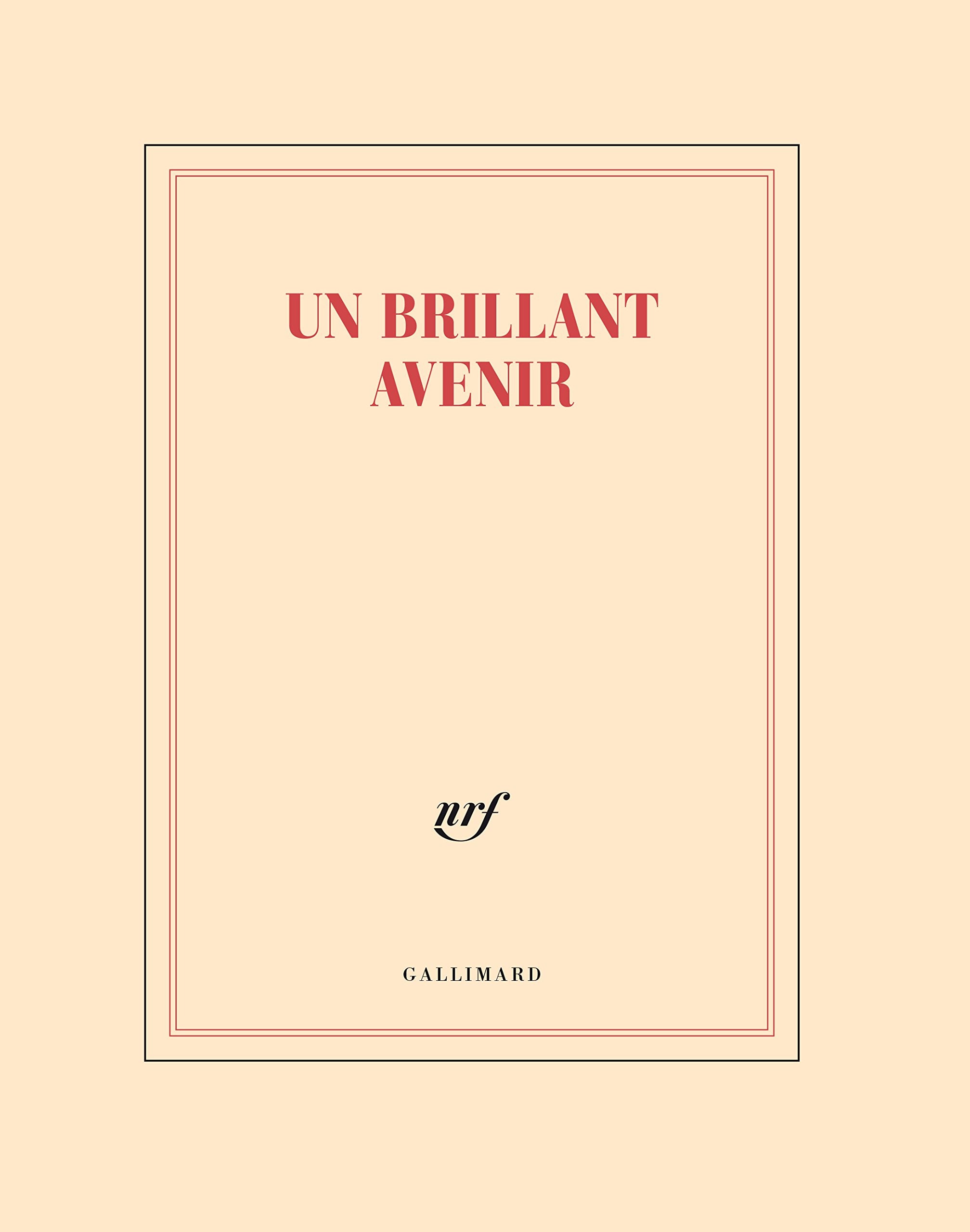 Cahier «Un brillant avenir» (papeterie) book