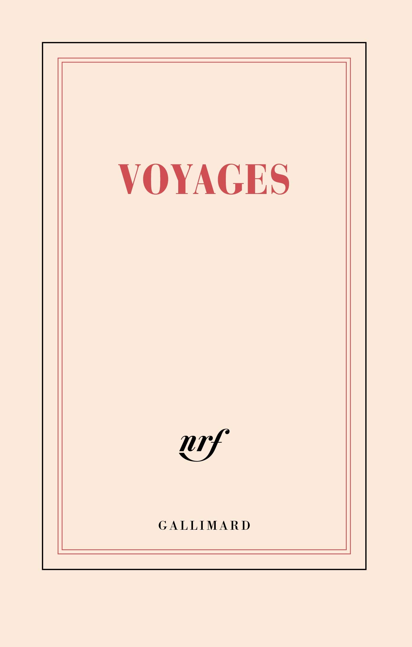 Carnet «Voyages» (papeterie) book