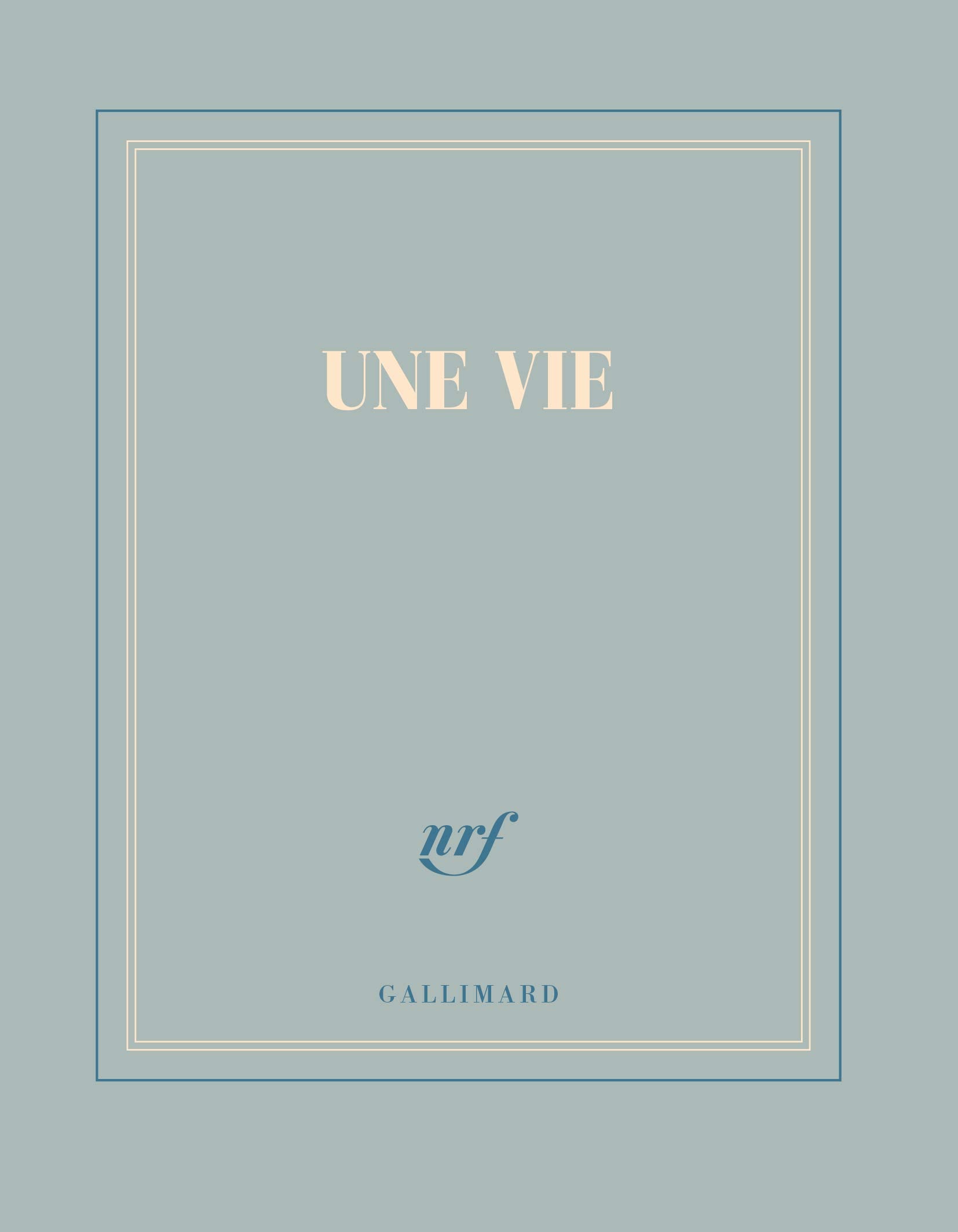 Carnet carré "Une vie" (papeterie) book