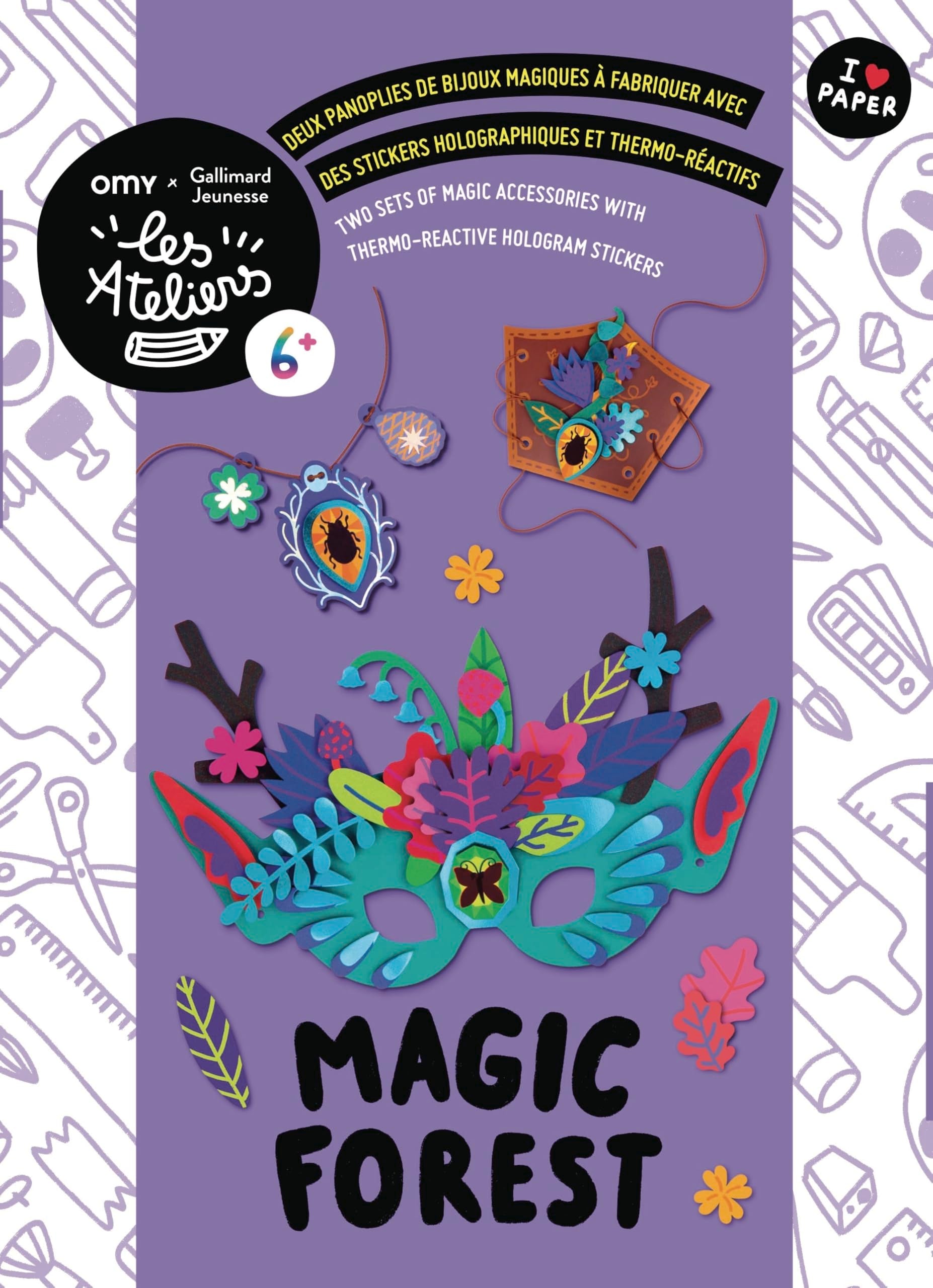Magic Forest: Deux panoplies de bijoux magiques à fabriquer book