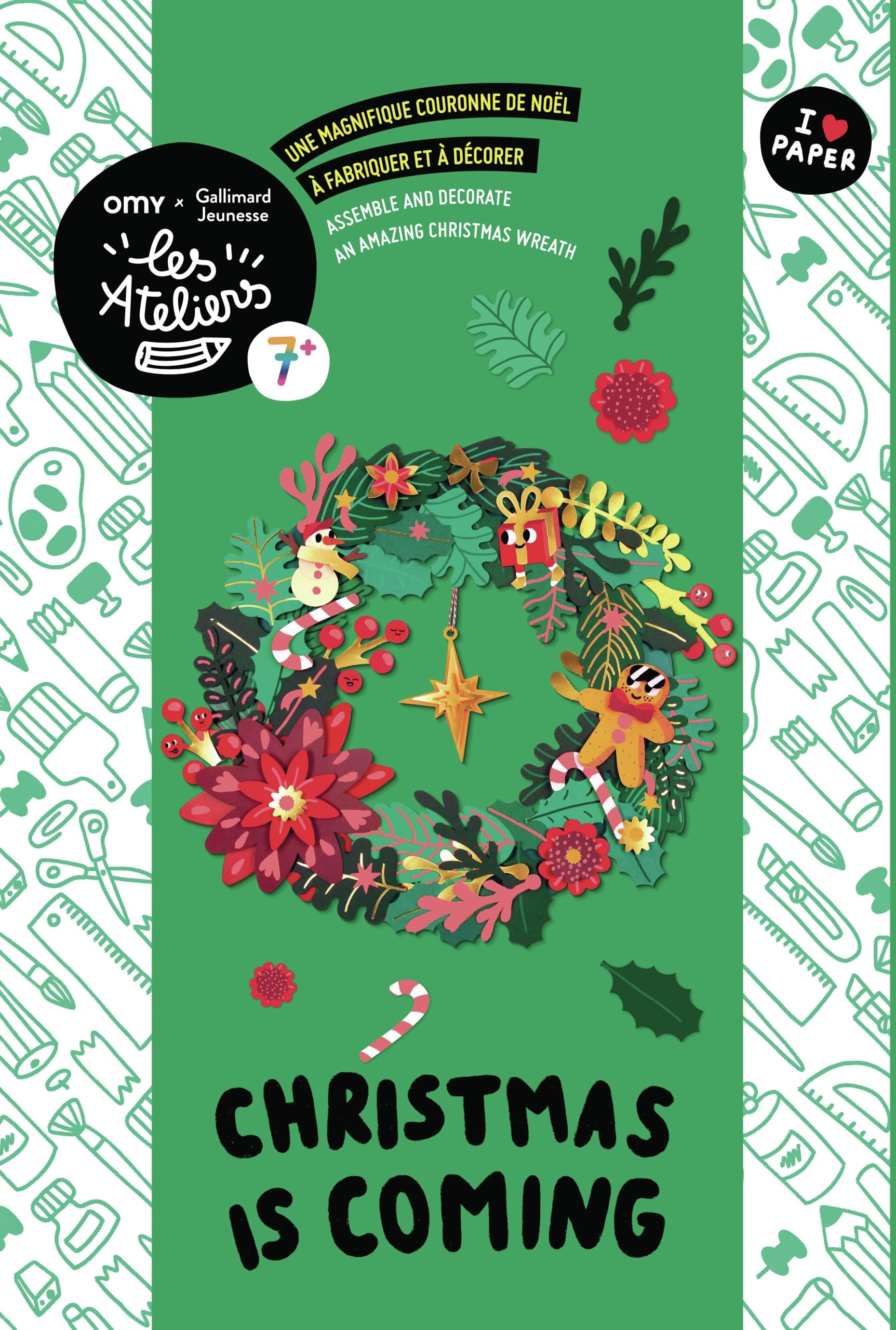 Christmas is coming: Une couronne de Noël à fabriquer et à décorer book