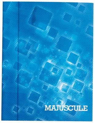 Majuscule-cahier Piqures Grand Carreaux 17x22 48p 90g book