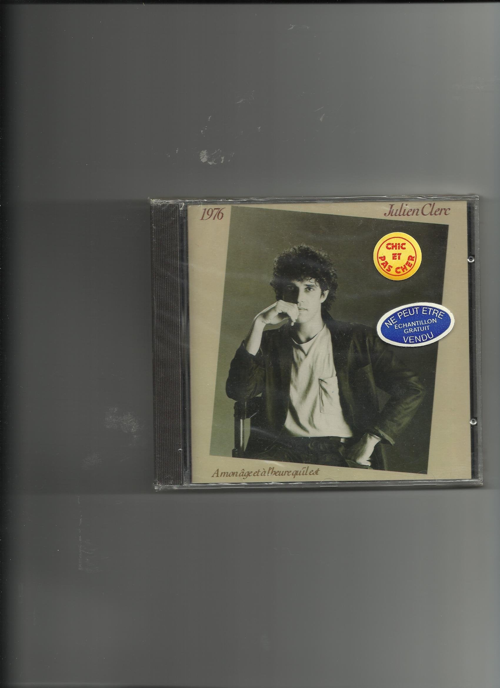 Julien Clerc - à mon âge et à l'heure qu'il est (CD Virgin 30093, 1987) Black out (faire l'amour ici) - Le coeur trop grand pour moi - Je suis mal - à mon âge et à l'heure qu'il est - Aujourd'hu Music