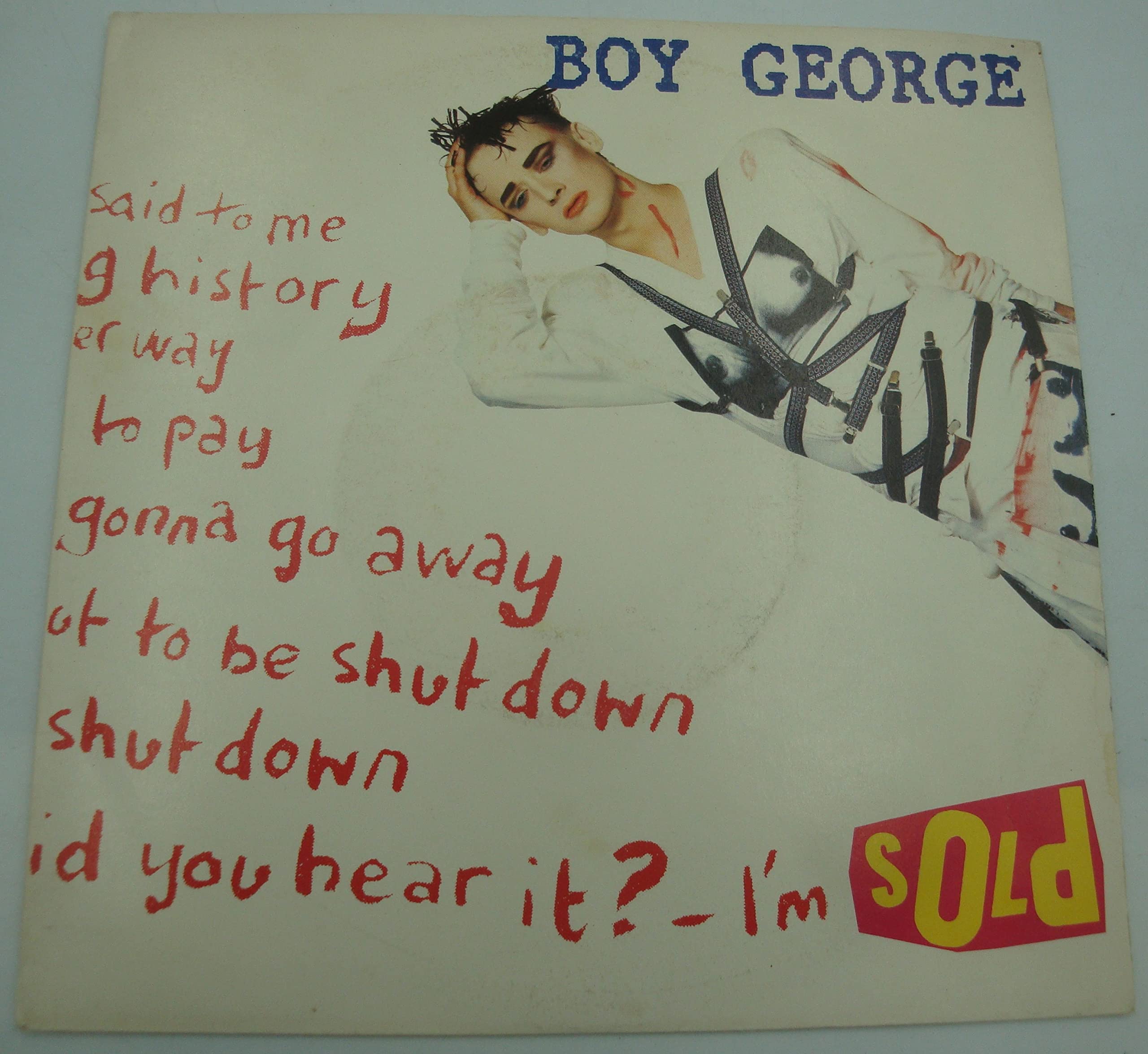 SOLD 7" (45) FRENCH VIRGIN 1987 (90352) PIC SLEEVE cd