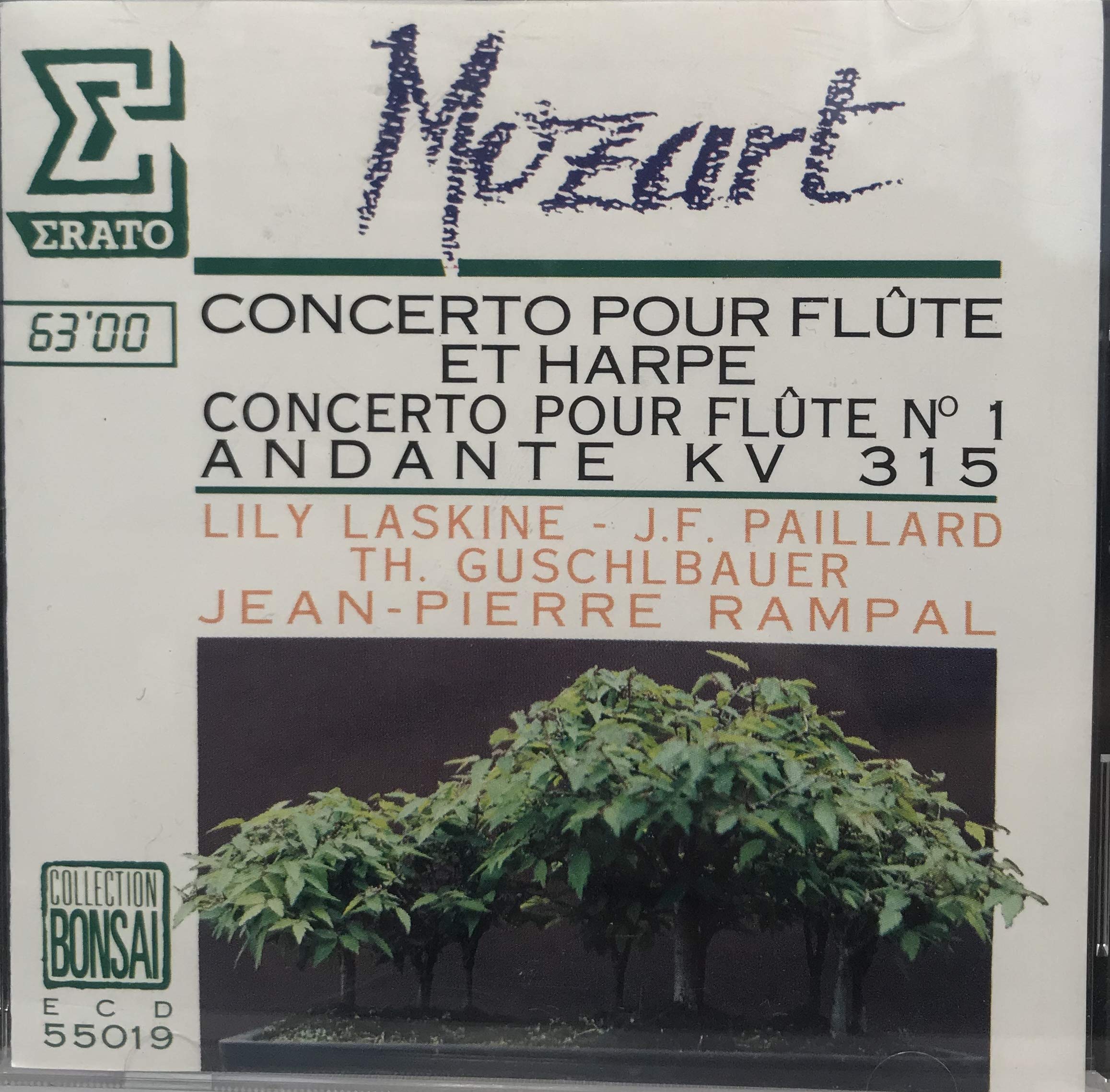 Concerto pour flûte et harpe - Concerto pour flûte n°1 - Andante kv315 Music