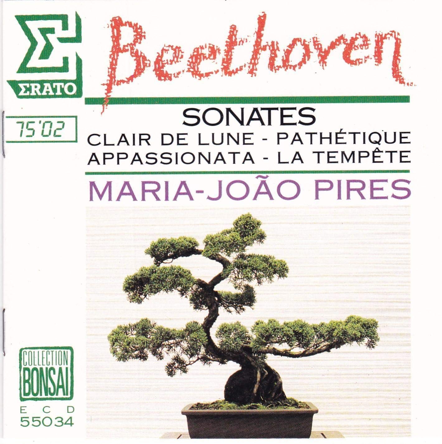 Sonates (clair de lune - pathetique - appassionata - la tempete) cd