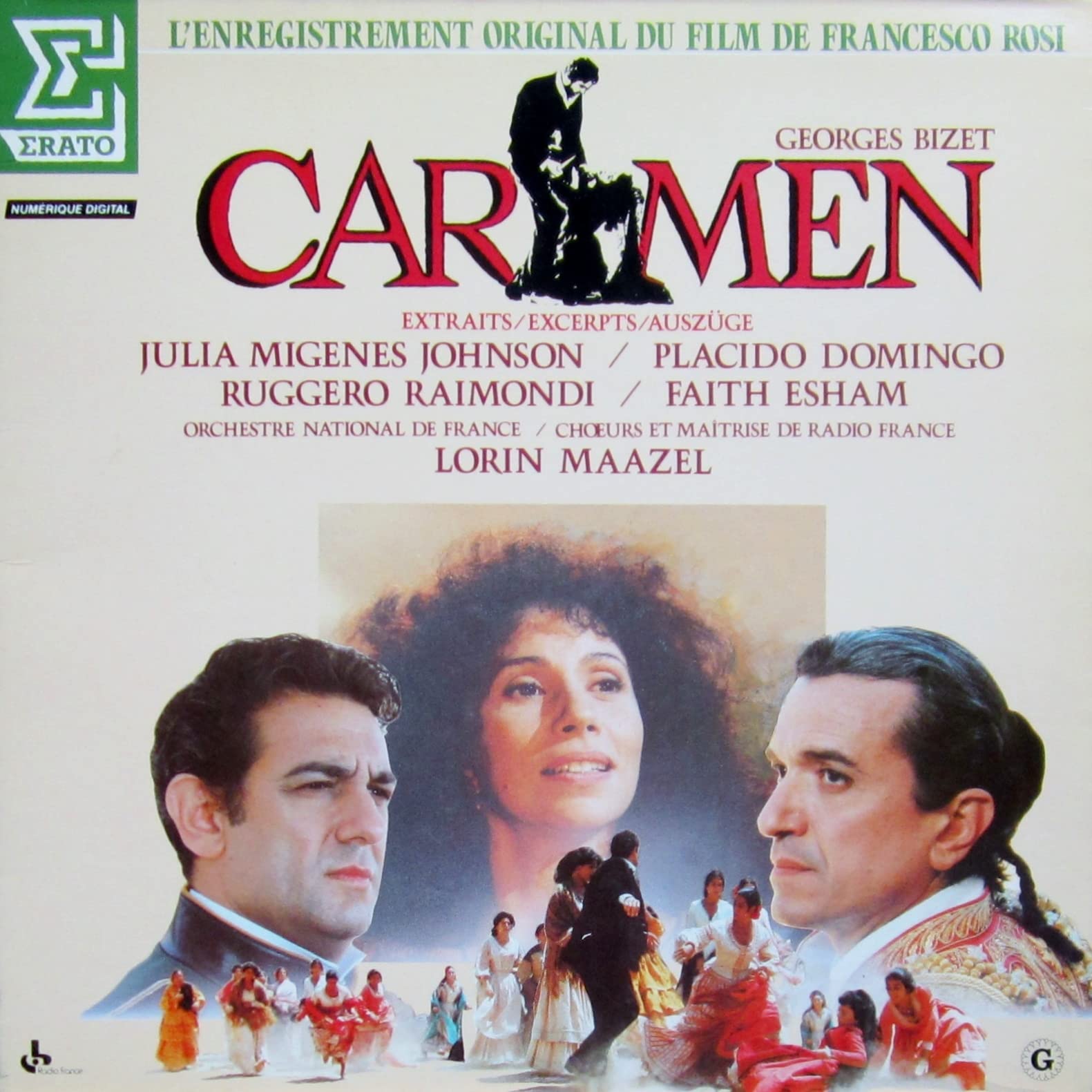 CARMEN (ORIGINAL SOUNDTRACK LP, IMPORT, 1984) Music
