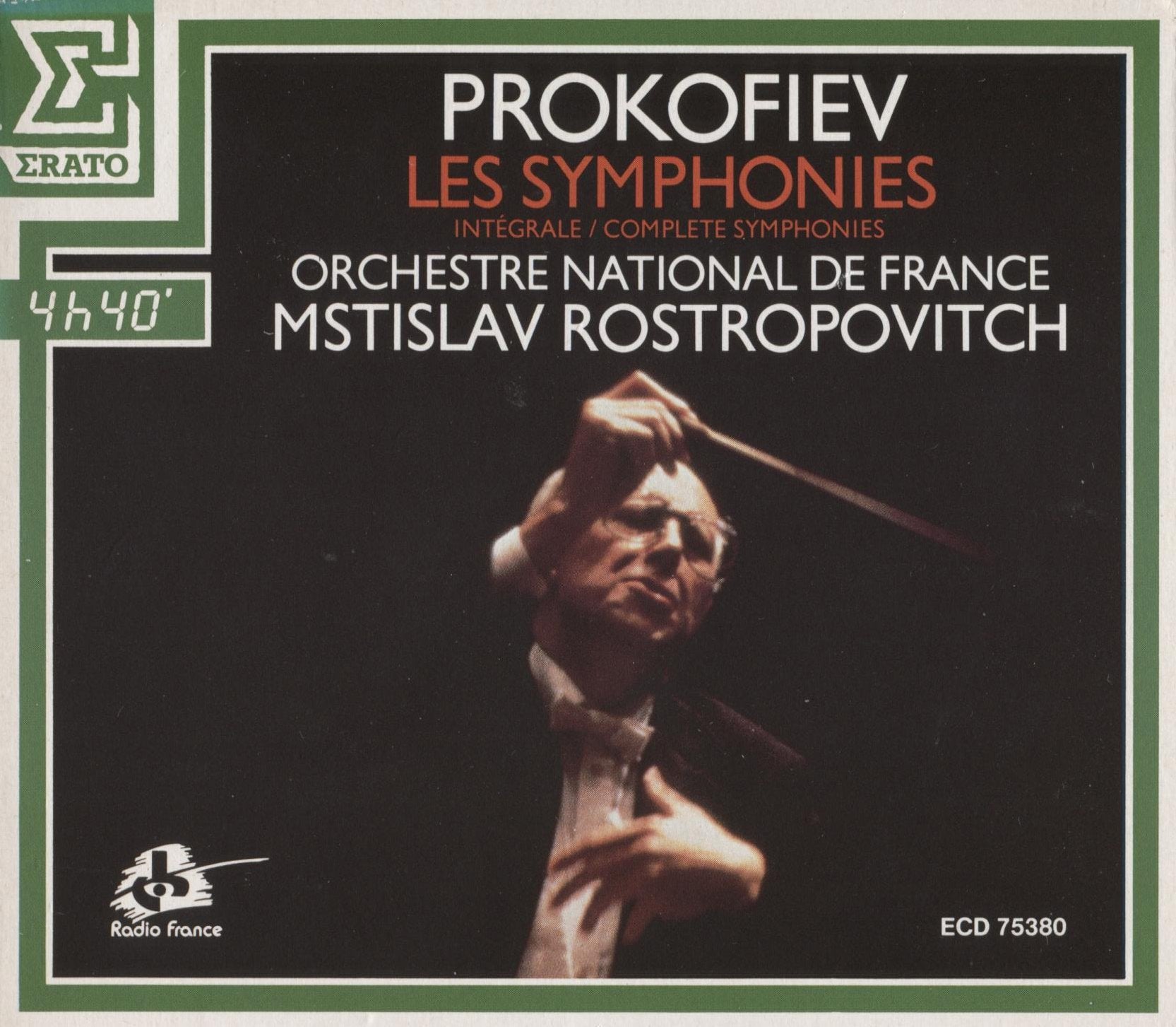 Prokofiev Les Symphonies (integrale / complete symphonies 4 CD) Music