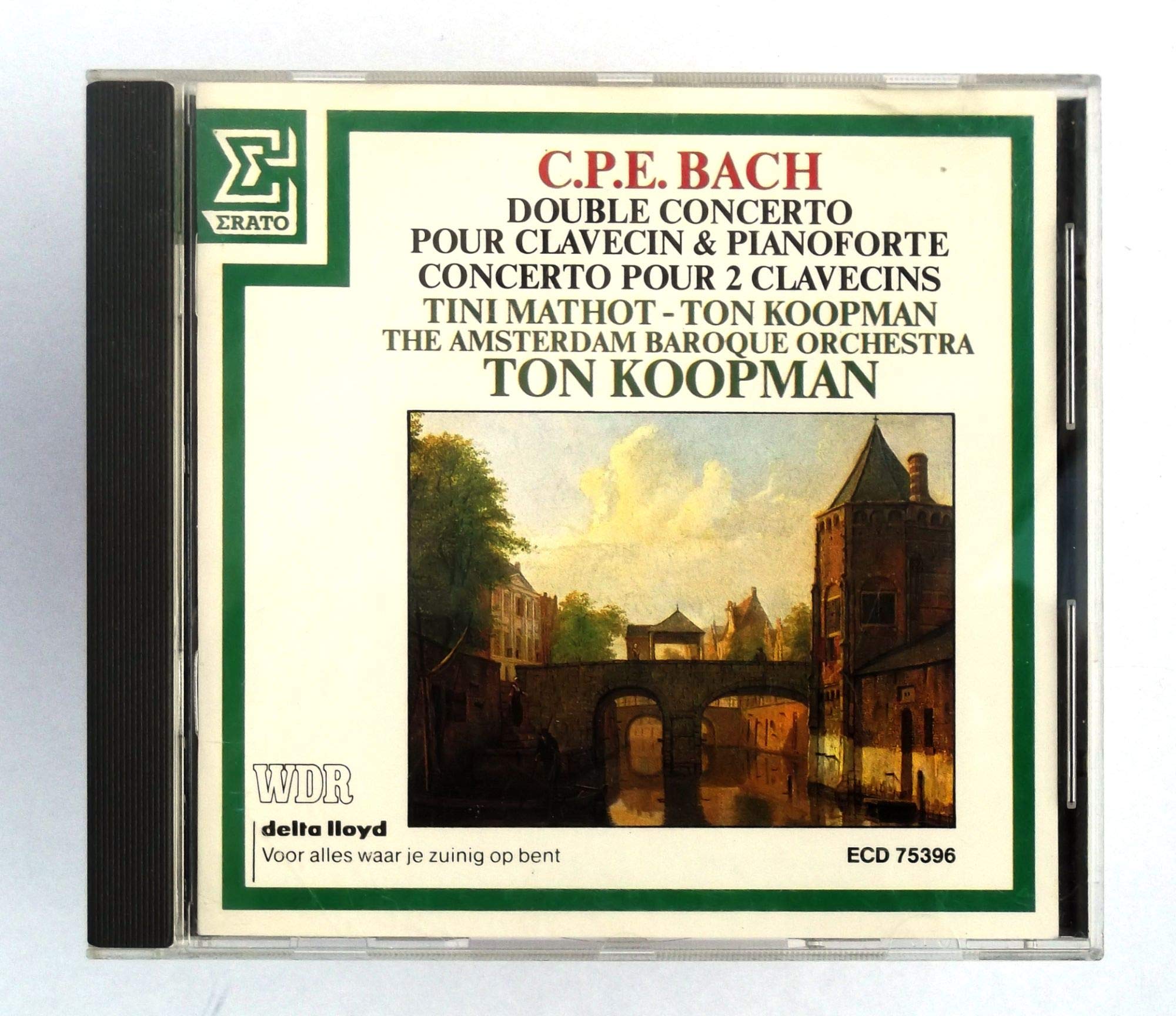 Double Concerto C P E Bach, Ton Koopman, Amsterda... CD Music