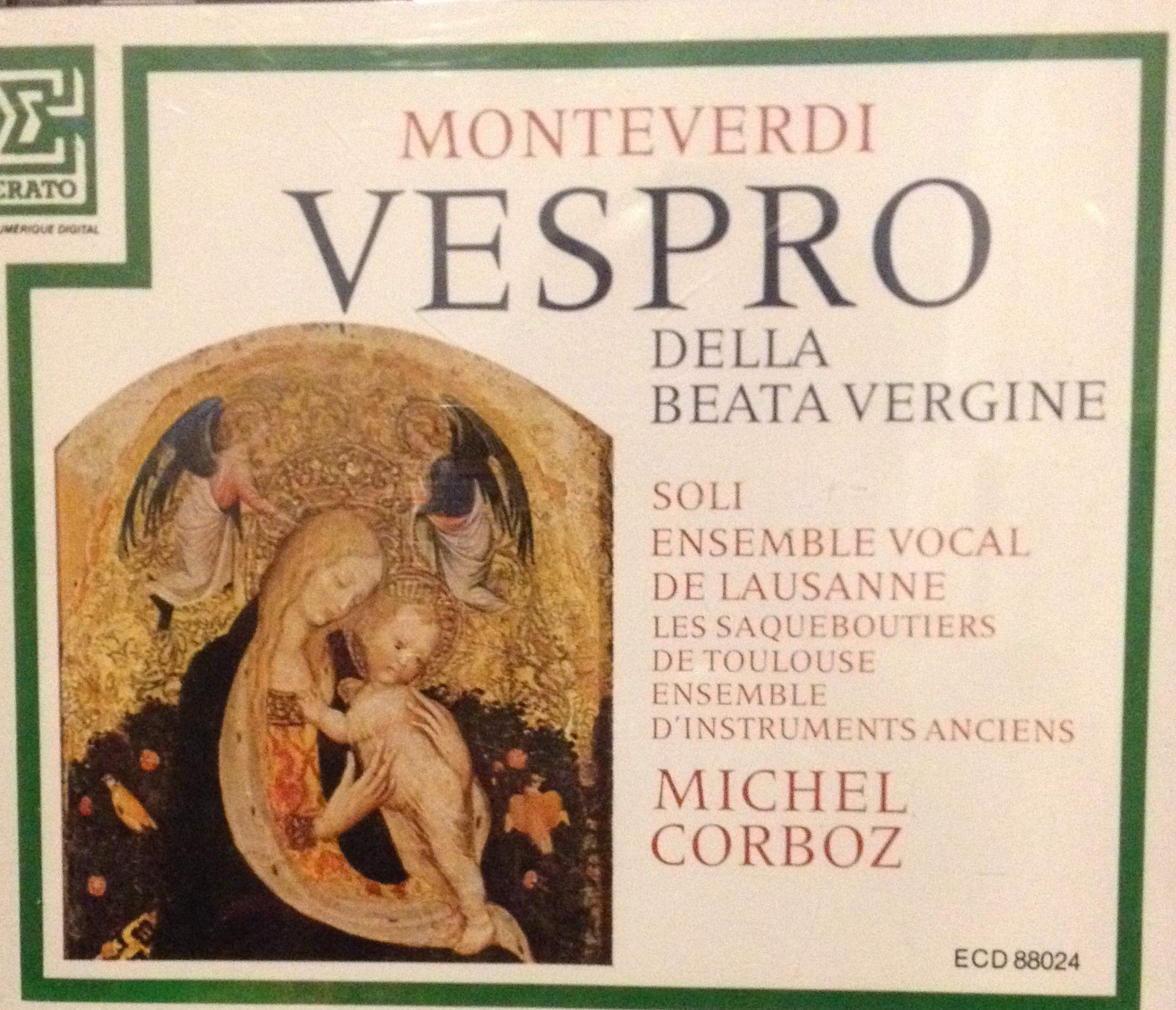 Vespro Della Beata Vergine. Music