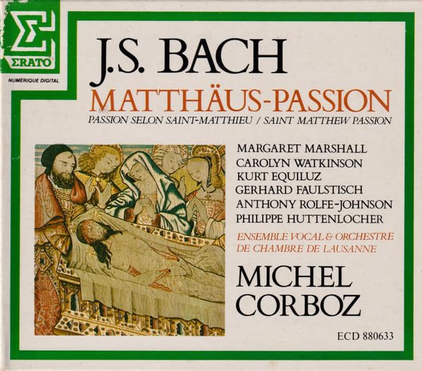 Bach, J.S.: Matthäus-Passion, BWV 244 Music
