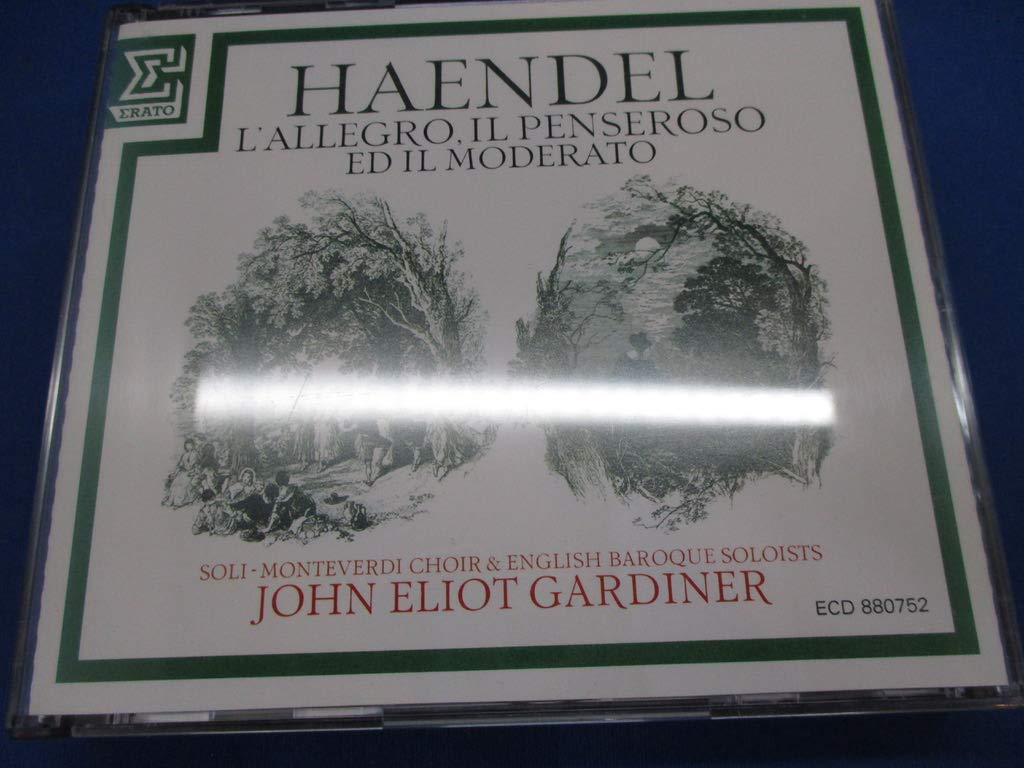 Haendel : L'Allegro, il Penseroso ed il Moderato Music