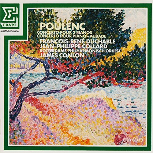Poulenc:Concertos pour (2) pianos + Aubade - Rotterdams Philharmonisch Orkest olv James Conlon Music