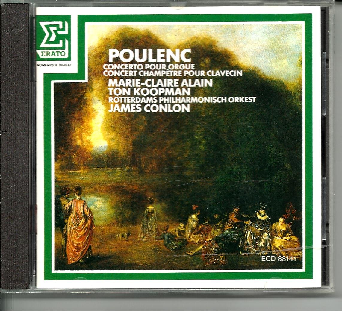 Poulenc Concerto Pour Orgue / Concert Champêtre Pour Clavecin Classical