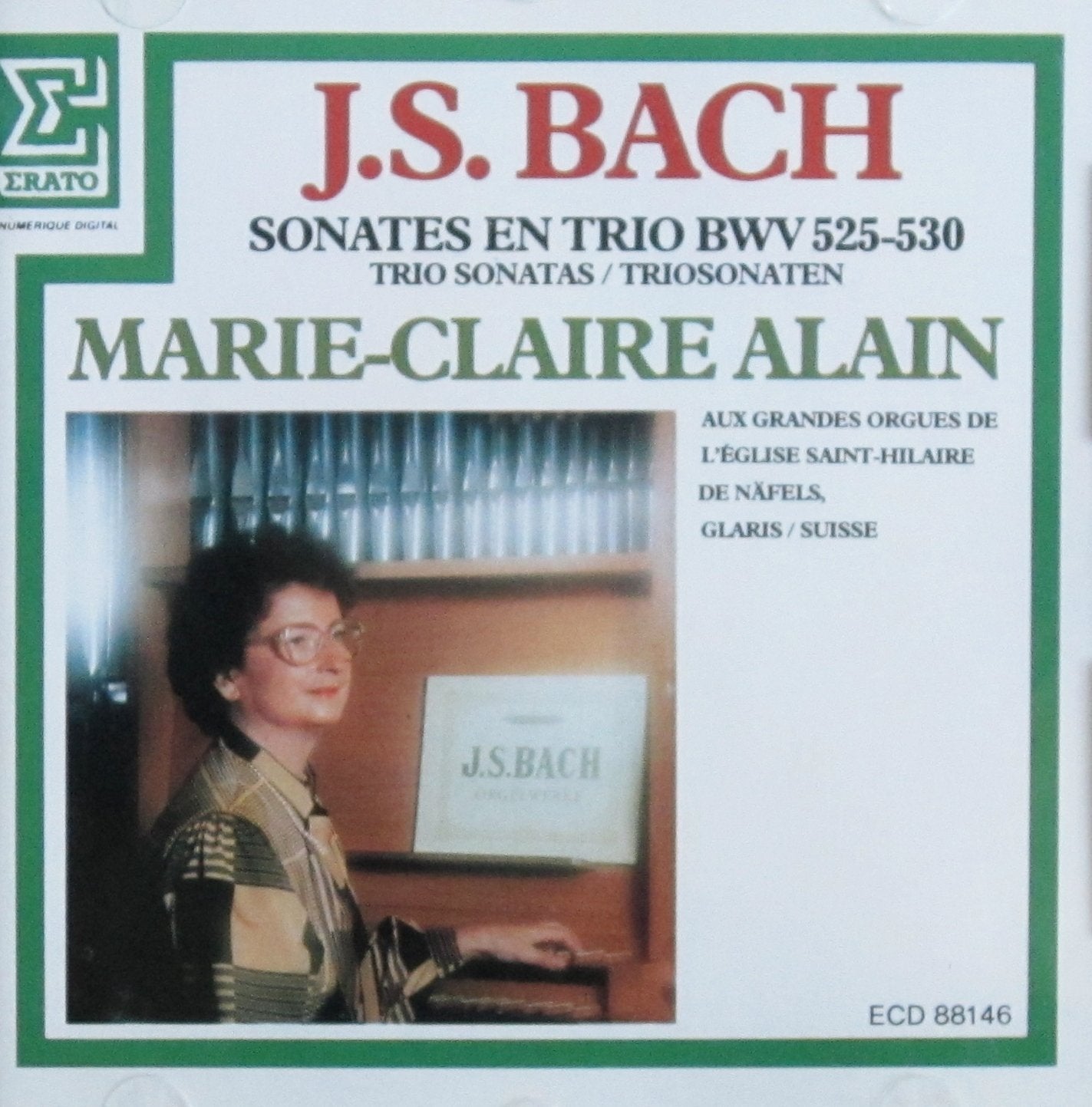 Bach: Sonates en Trio / Triosonaten BWV 525-530 Music