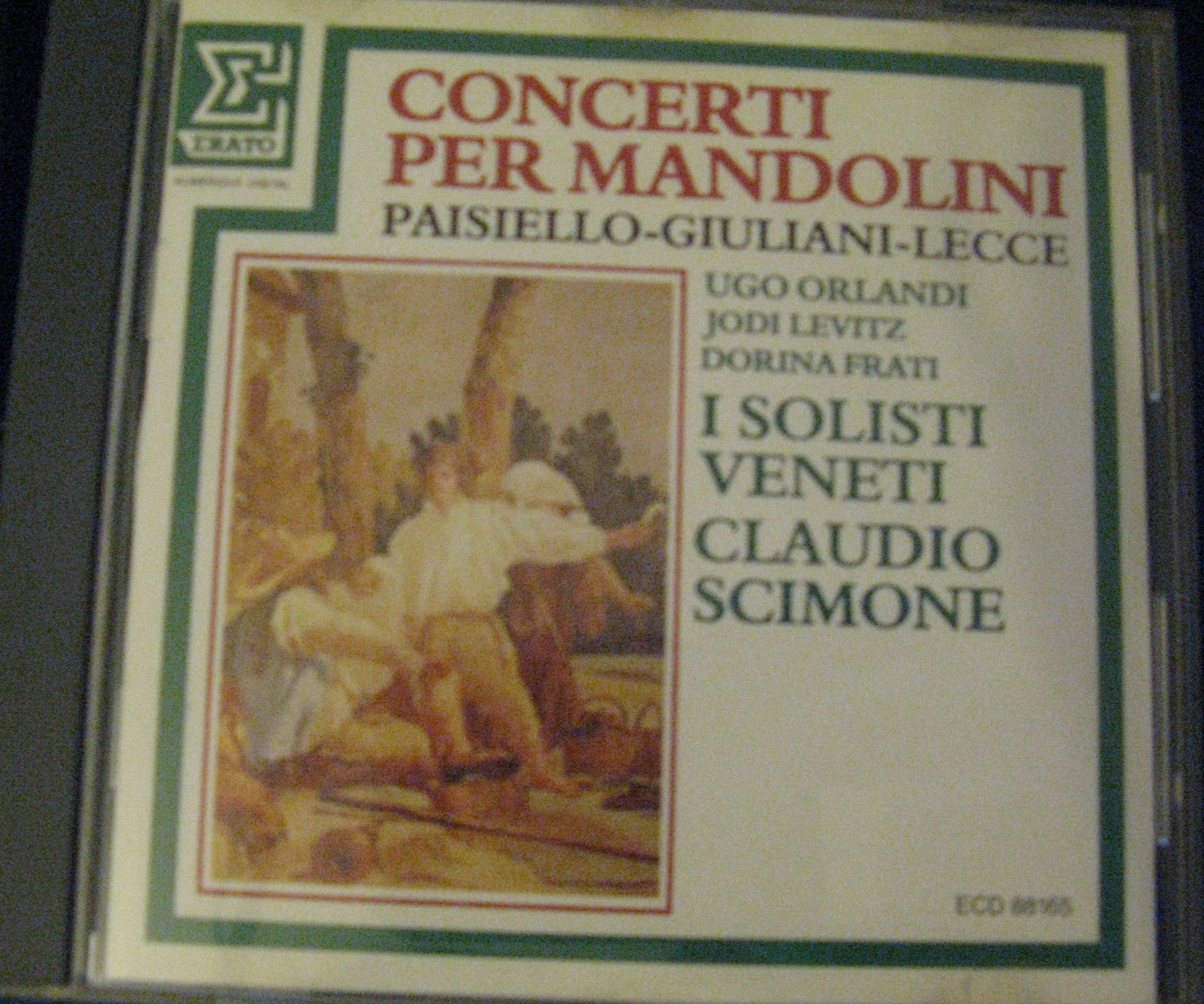 Unknown Artist - Concerti Per Mandolini Paisiello-Giulian cd