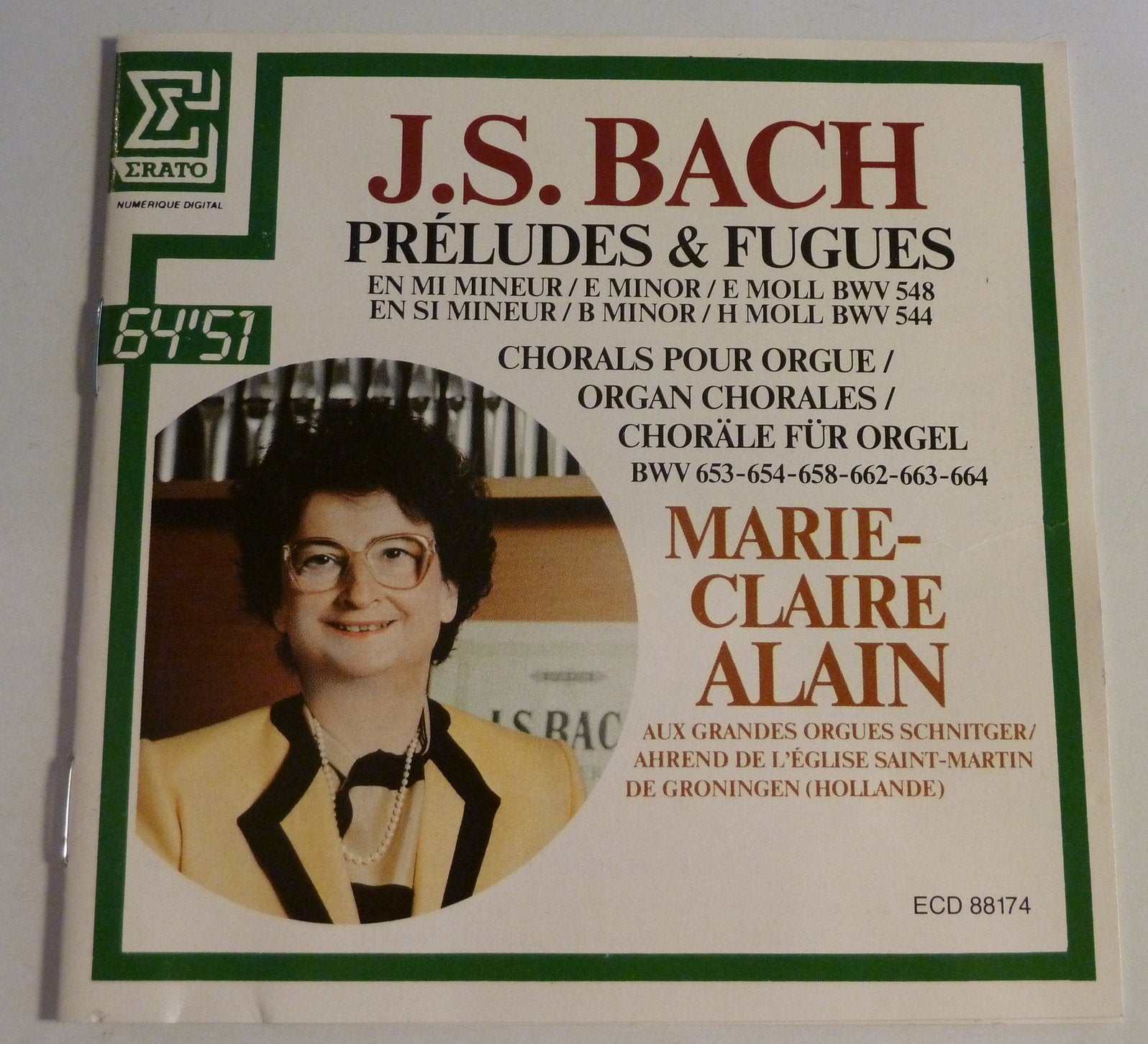 j. s. bach preludes & fugues Music