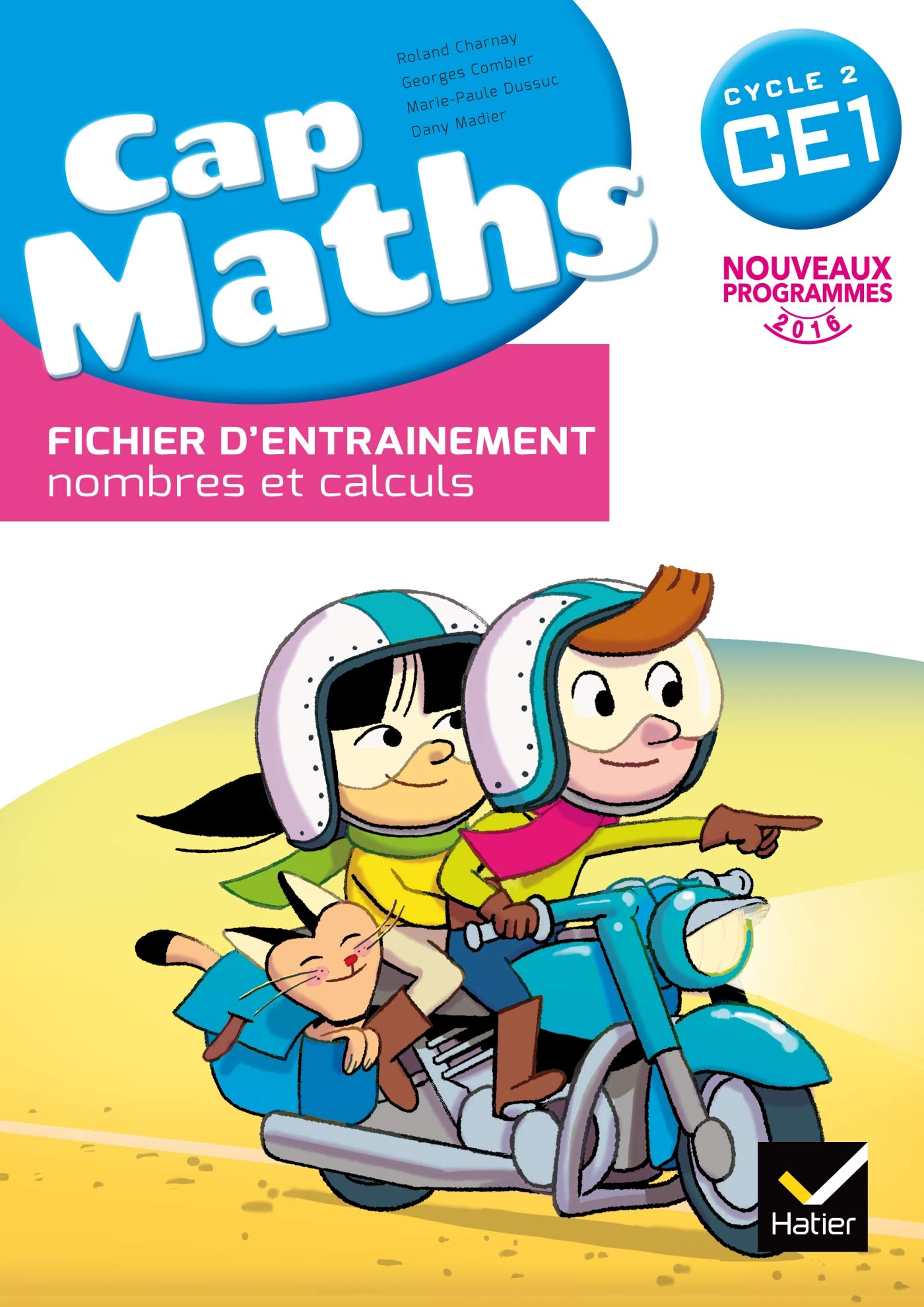 CAP MATHS CE1 Cycle 2 Edition 2016 - Fichier d'entraînement + Cahier de géométrie + Dico de maths book